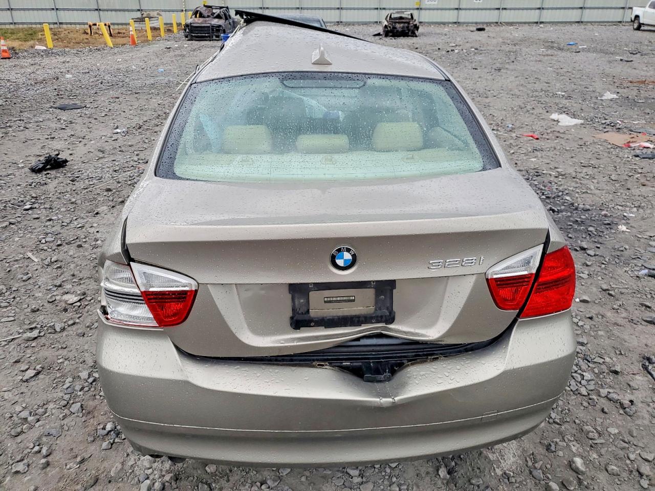 2007 Bmw 328 I Beige vin: WBAVA33547KX81936