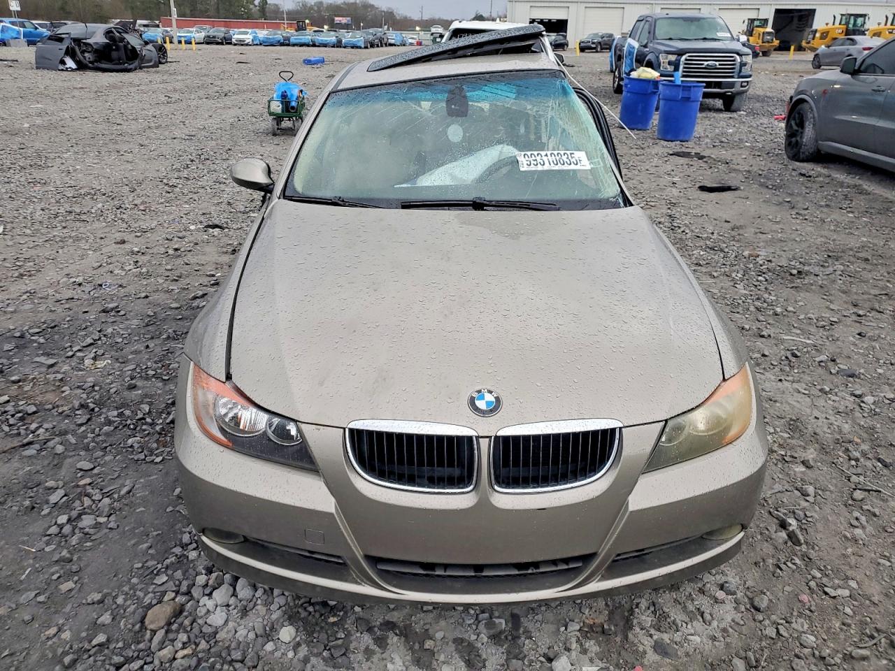 2007 Bmw 328 I Beige vin: WBAVA33547KX81936