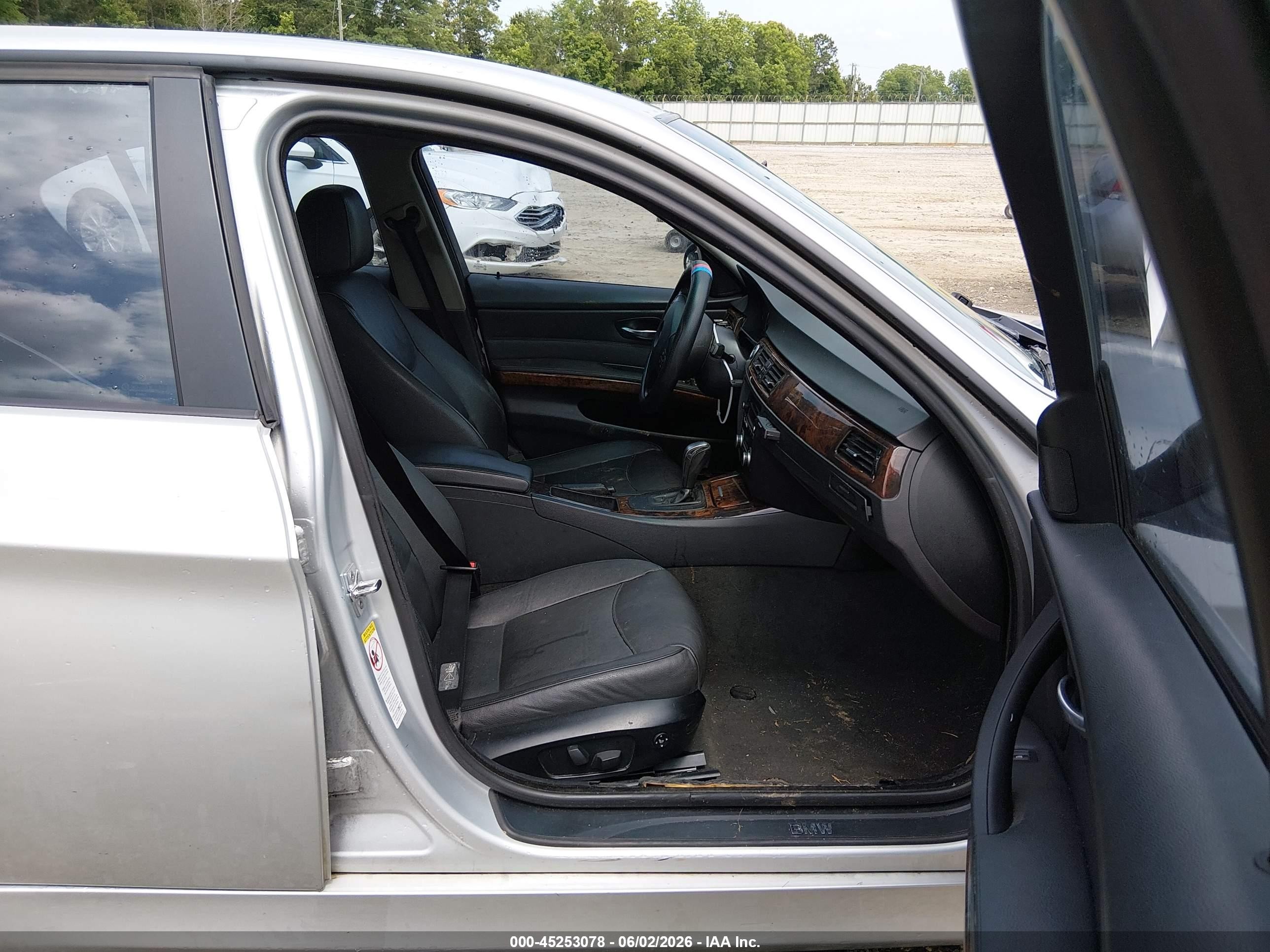 2007 Bmw 328i   Silver vin: WBAVA33547P140594