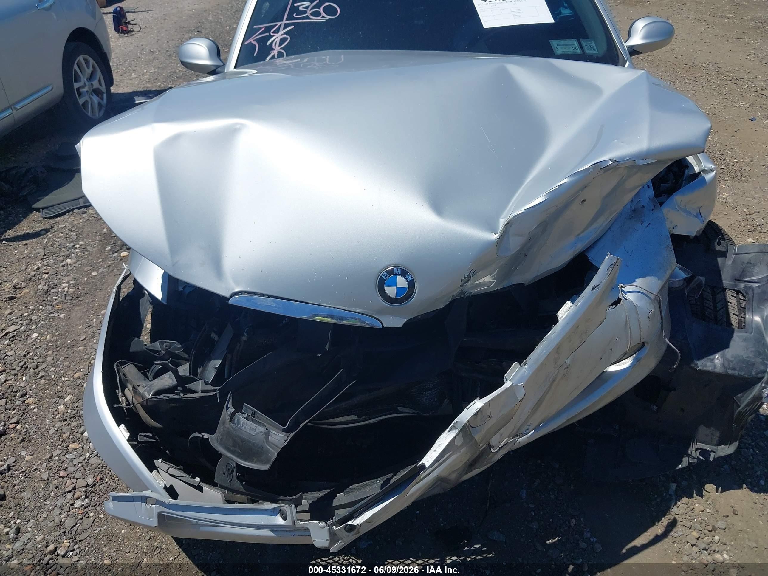 2007 Bmw 328i Серебряный vin: WBAVA33547P141292