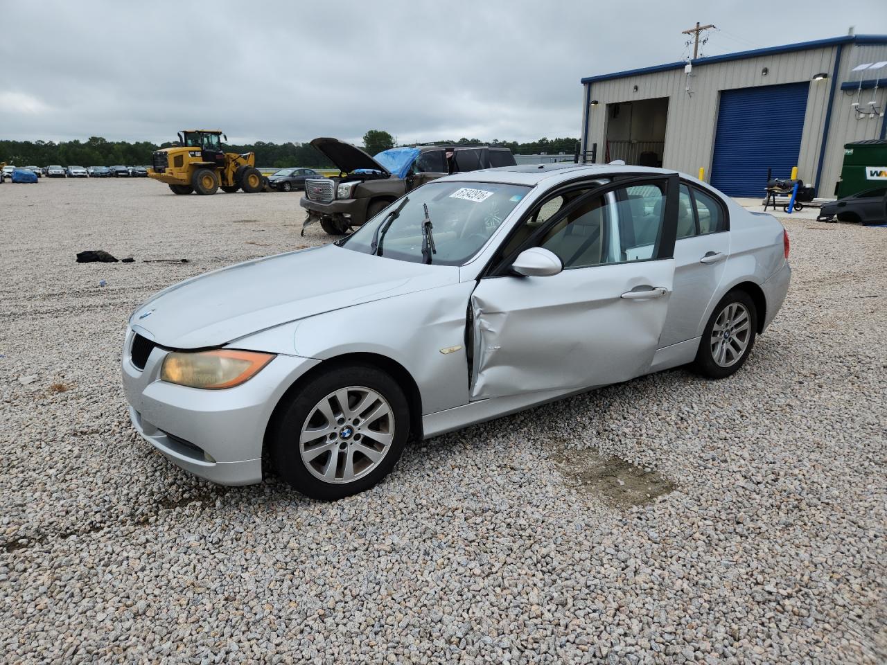 2007 Bmw 328 I Silver vin: WBAVA33557PG39293