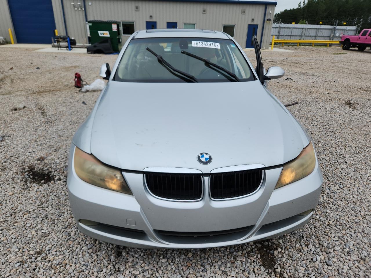 2007 Bmw 328 I Silver vin: WBAVA33557PG39293