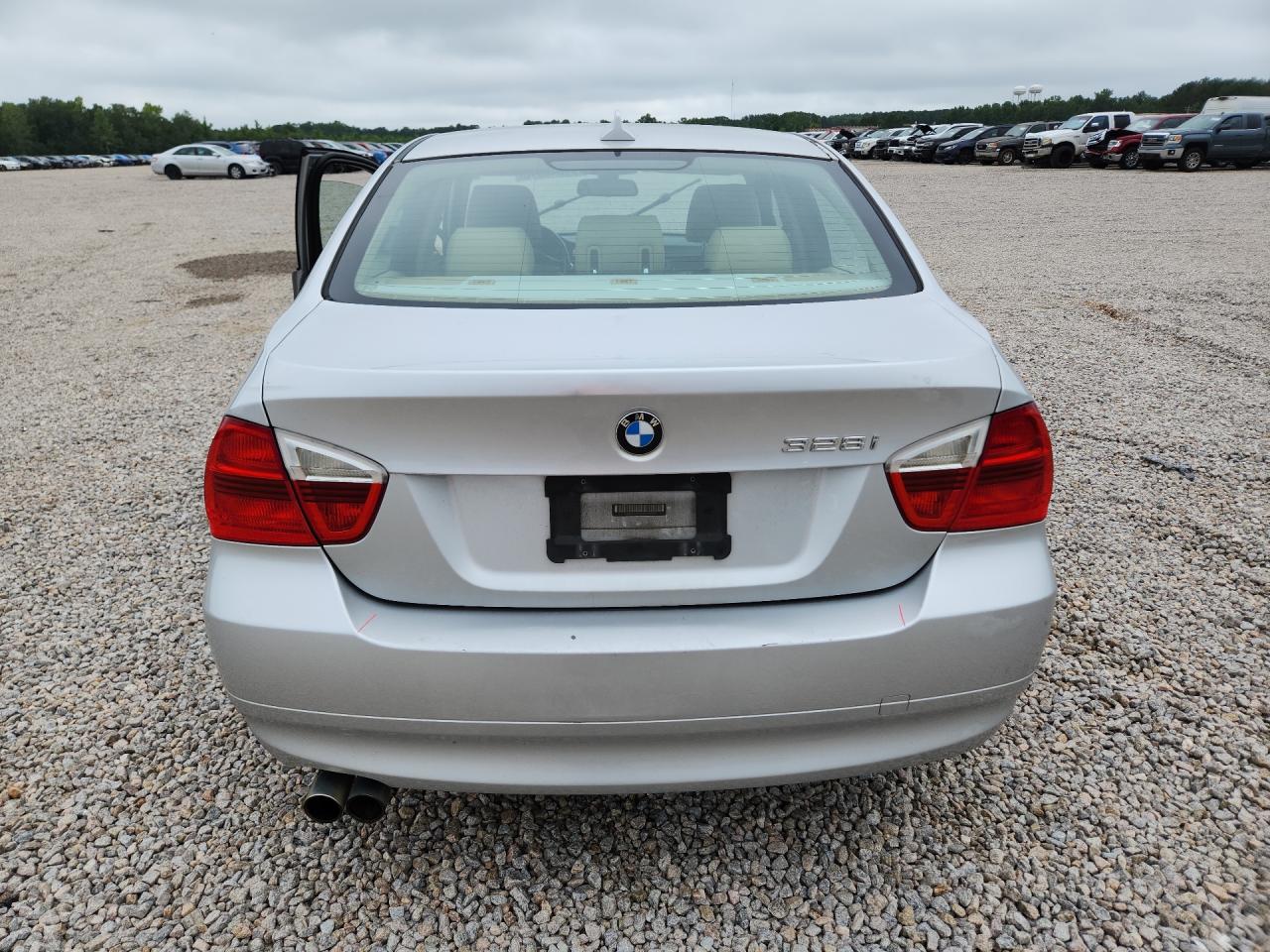2007 Bmw 328 I Silver vin: WBAVA33557PG39293