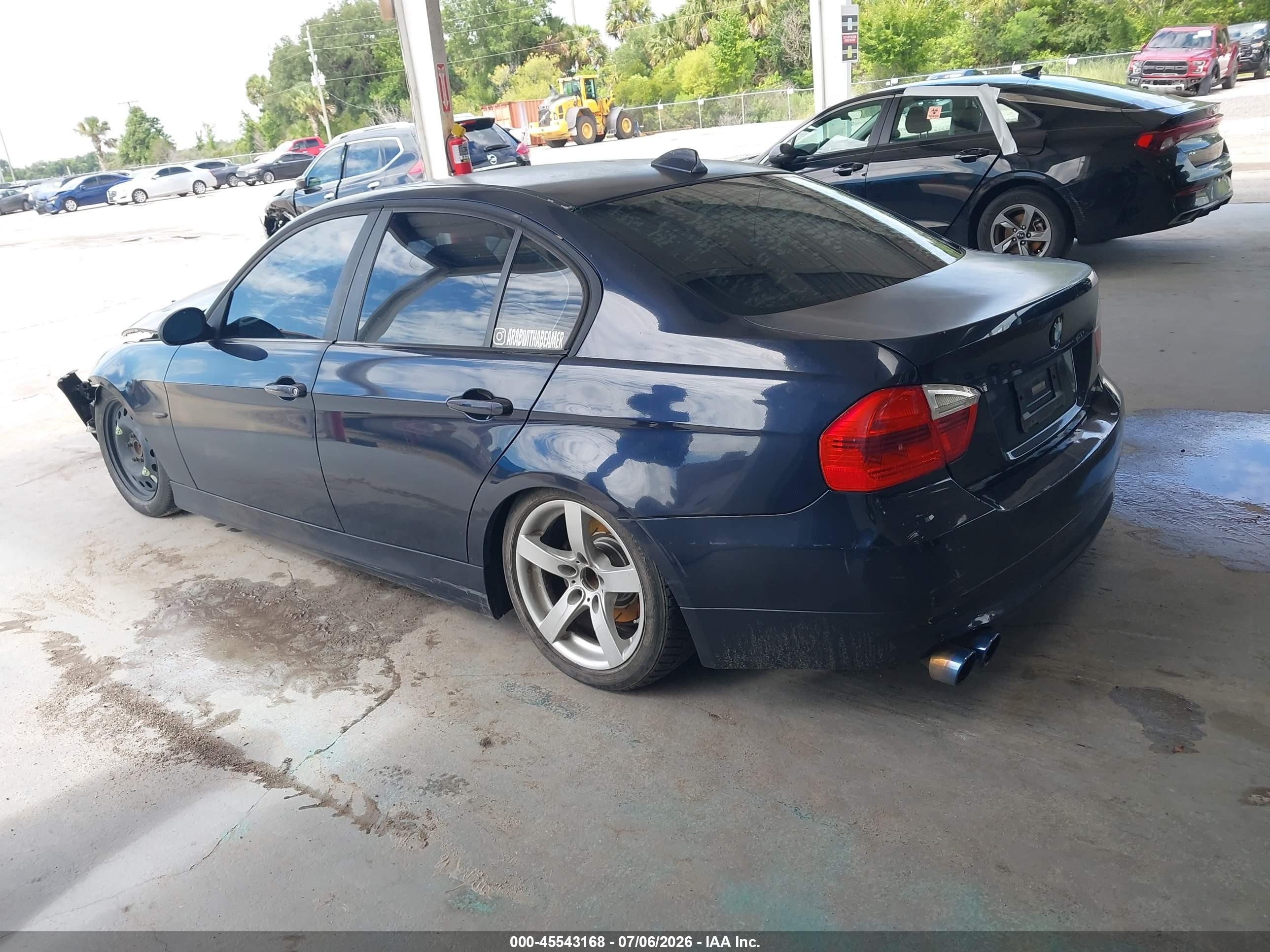 2008 Bmw 328i   Blue vin: WBAVA33558P143294