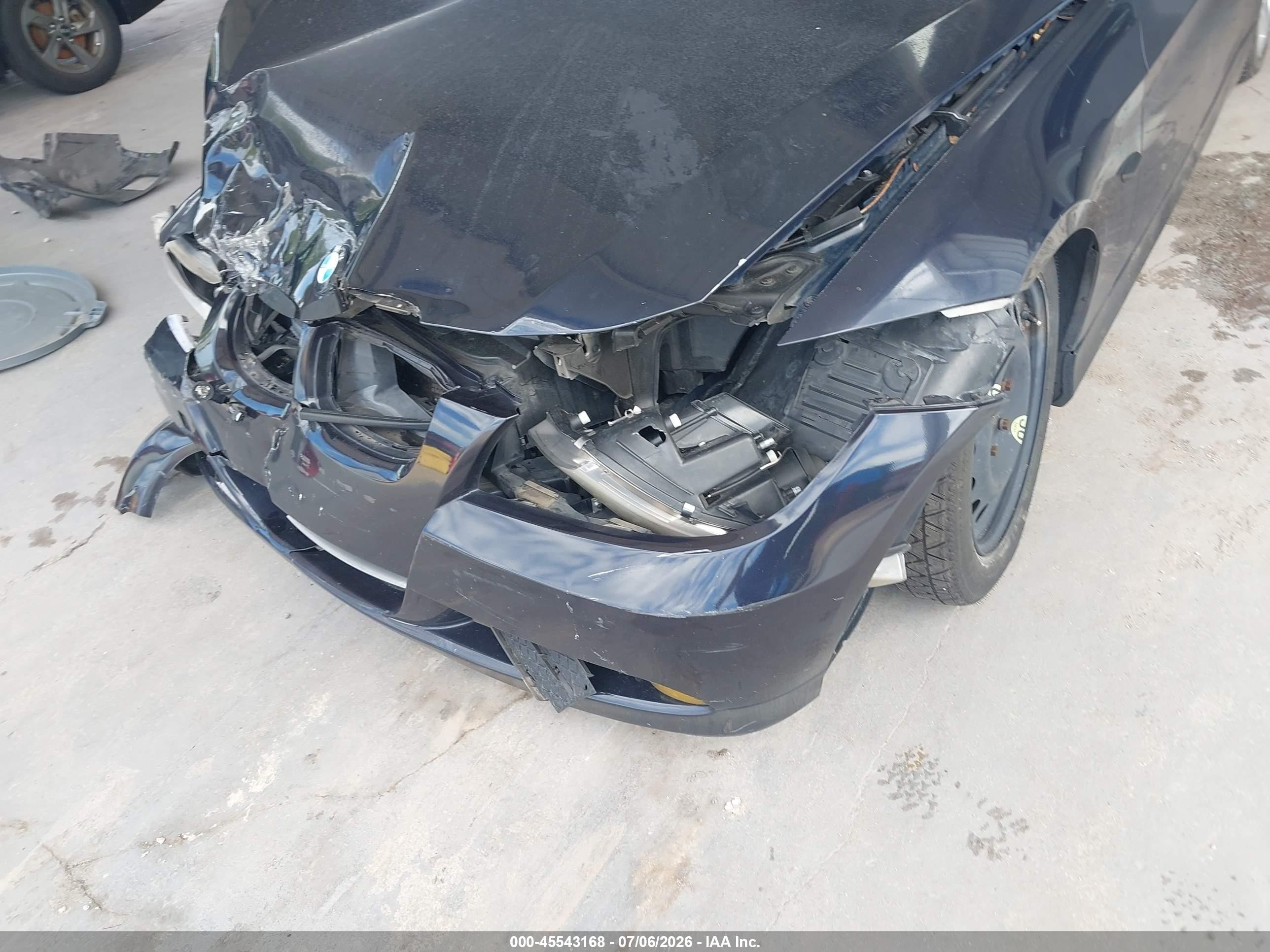 2008 Bmw 328i   Blue vin: WBAVA33558P143294