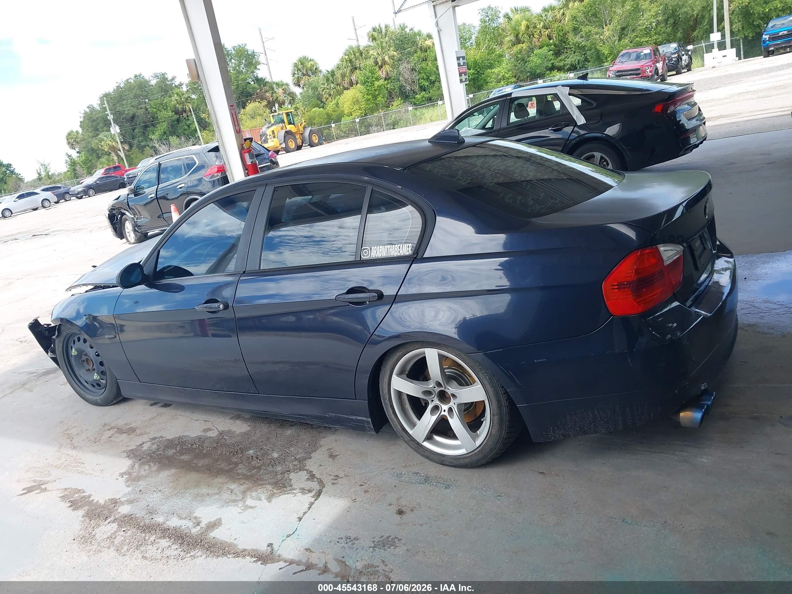 2008 Bmw 328i   Blue vin: WBAVA33558P143294
