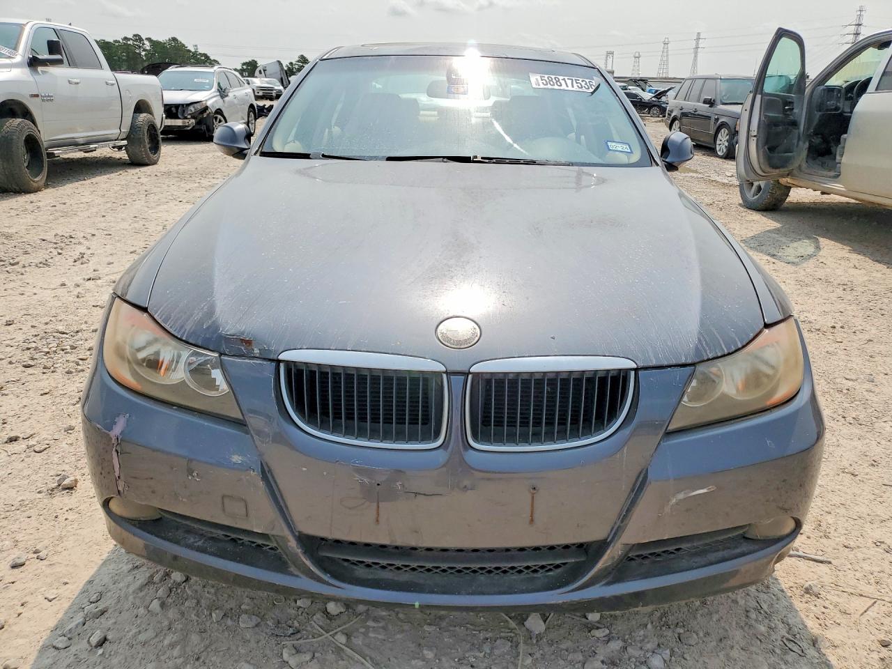2007 Bmw 328 I Gray vin: WBAVA33567PV67534