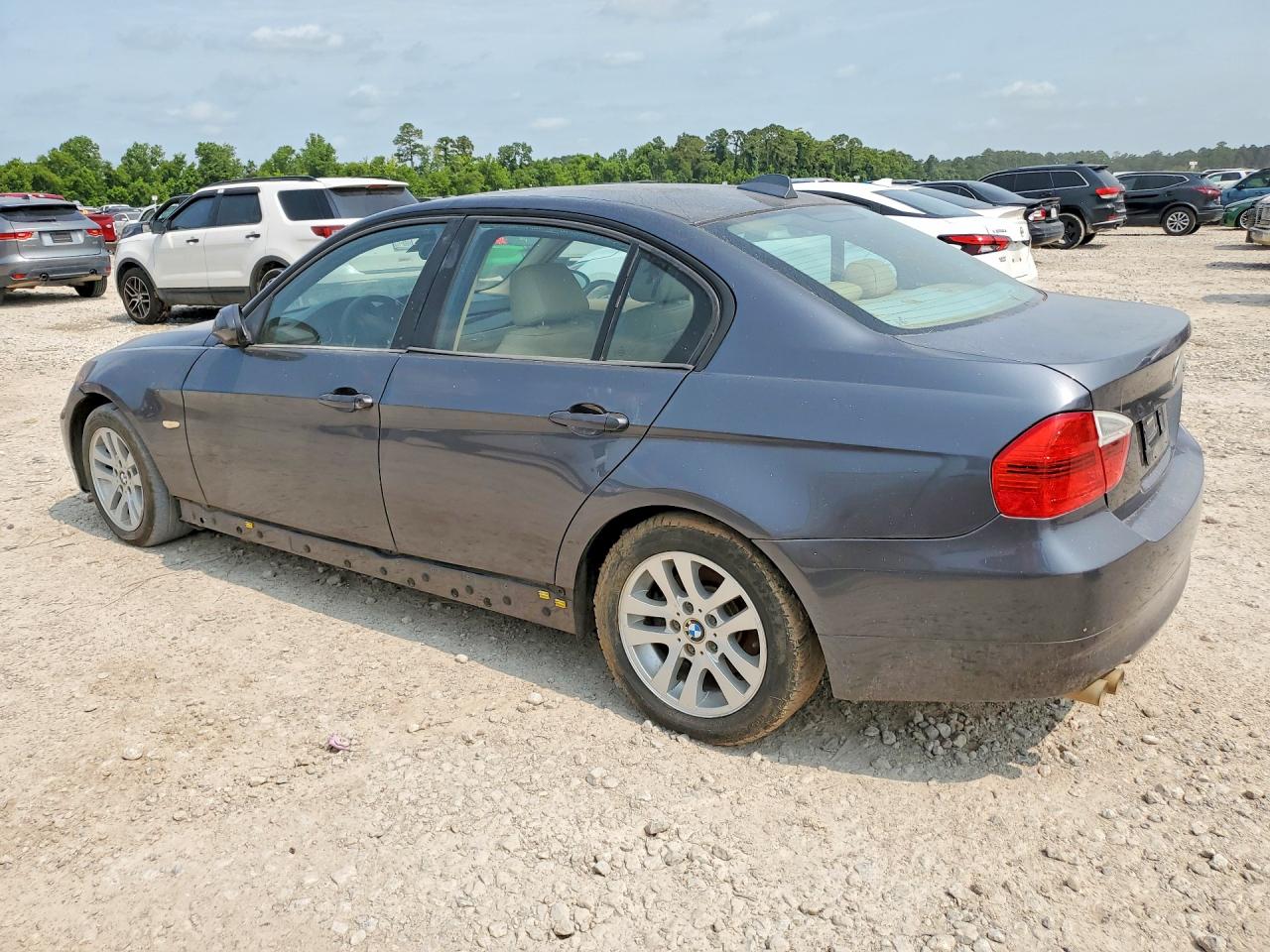 2007 Bmw 328 I Gray vin: WBAVA33567PV67534