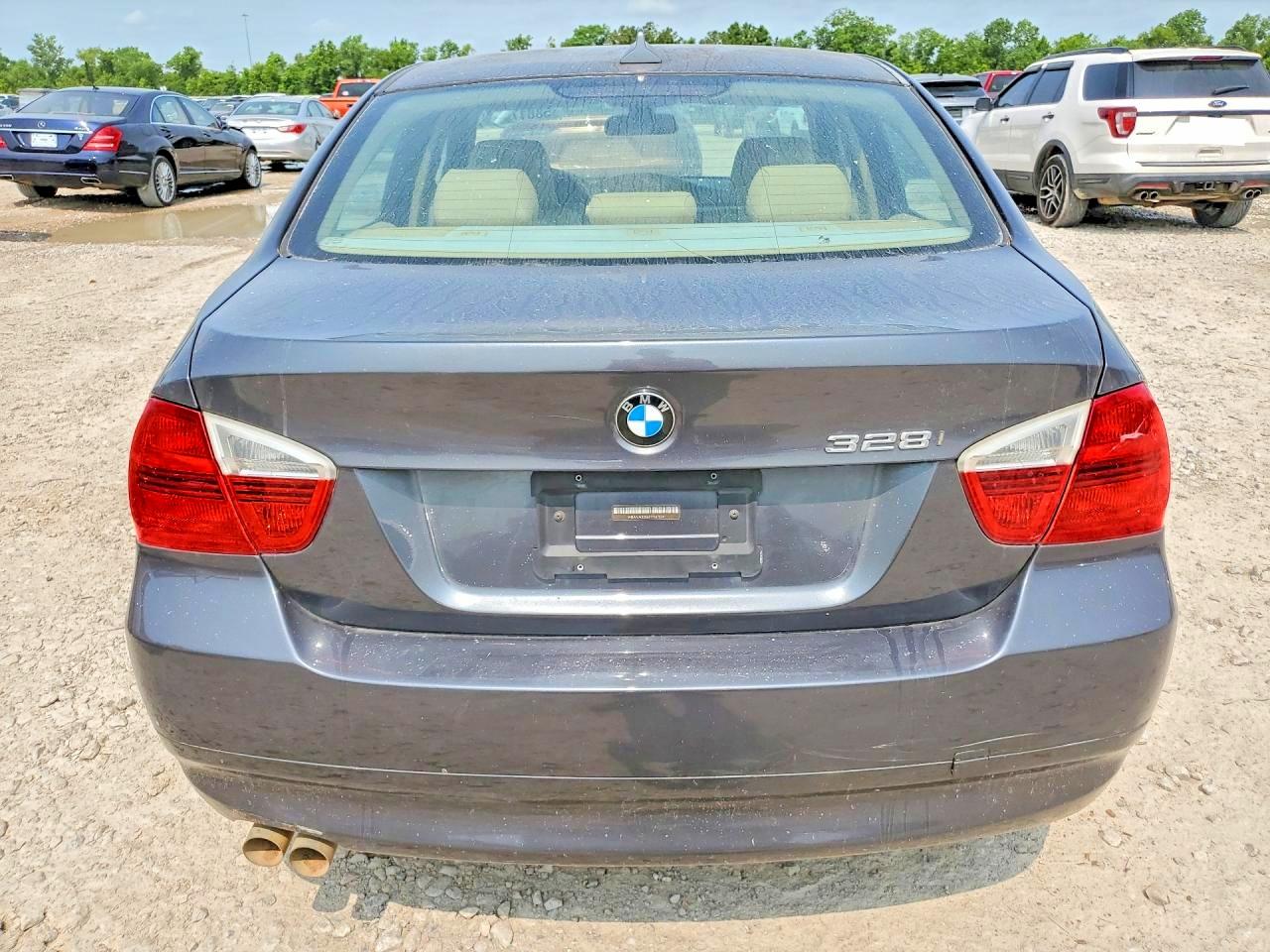 2007 Bmw 328 I Gray vin: WBAVA33567PV67534