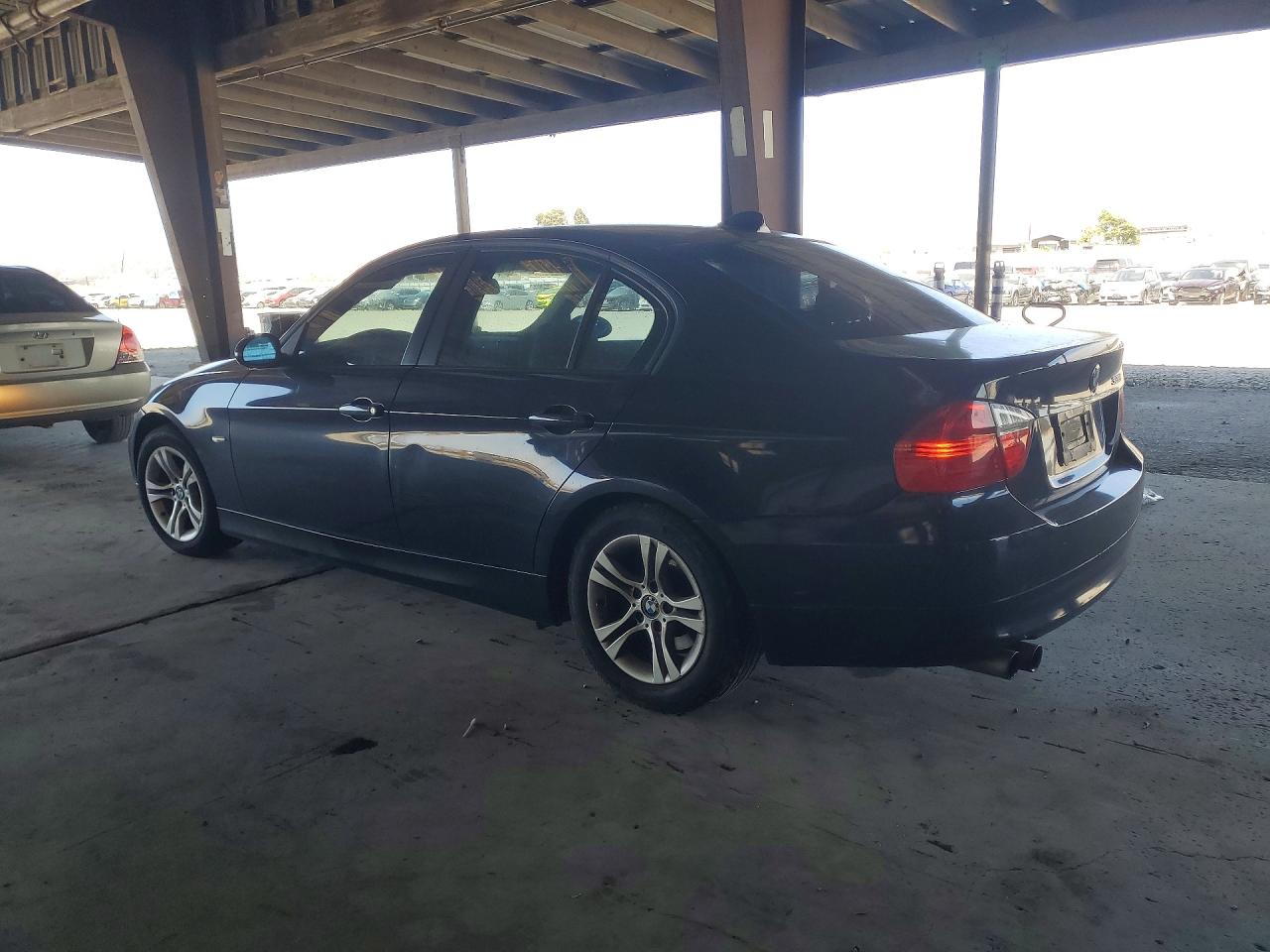 2008 Bmw 328 I Black vin: WBAVA33568KX89649