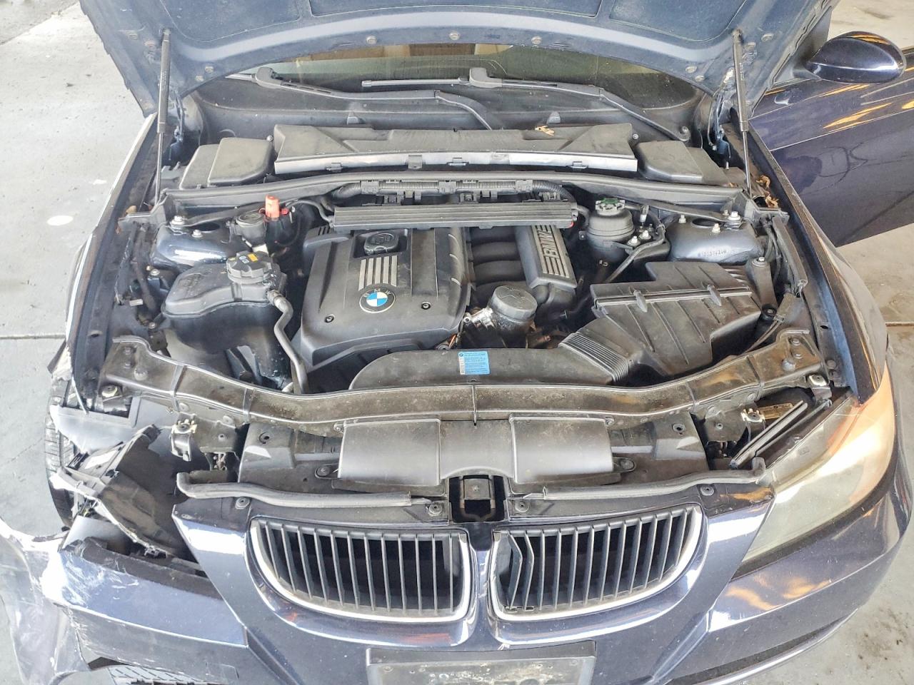 2008 Bmw 328 I Black vin: WBAVA33568KX89649