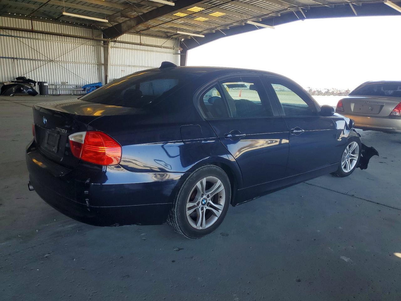 2008 Bmw 328 I Black vin: WBAVA33568KX89649