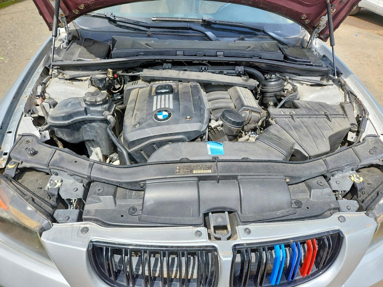 2007 Bmw 328 I Серебряный vin: WBAVA33577KX78366