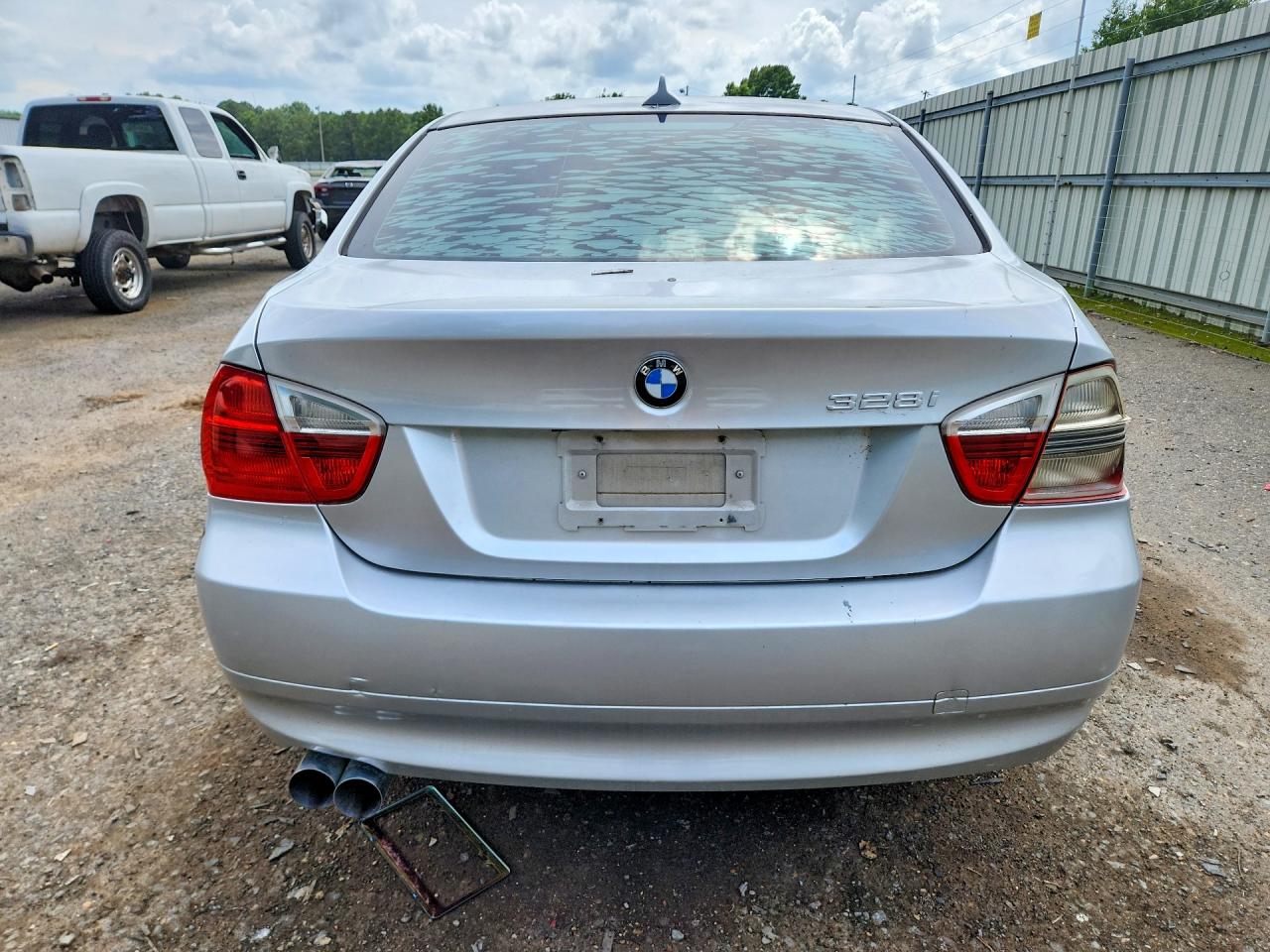 2007 Bmw 328 I Серебряный vin: WBAVA33577KX78366