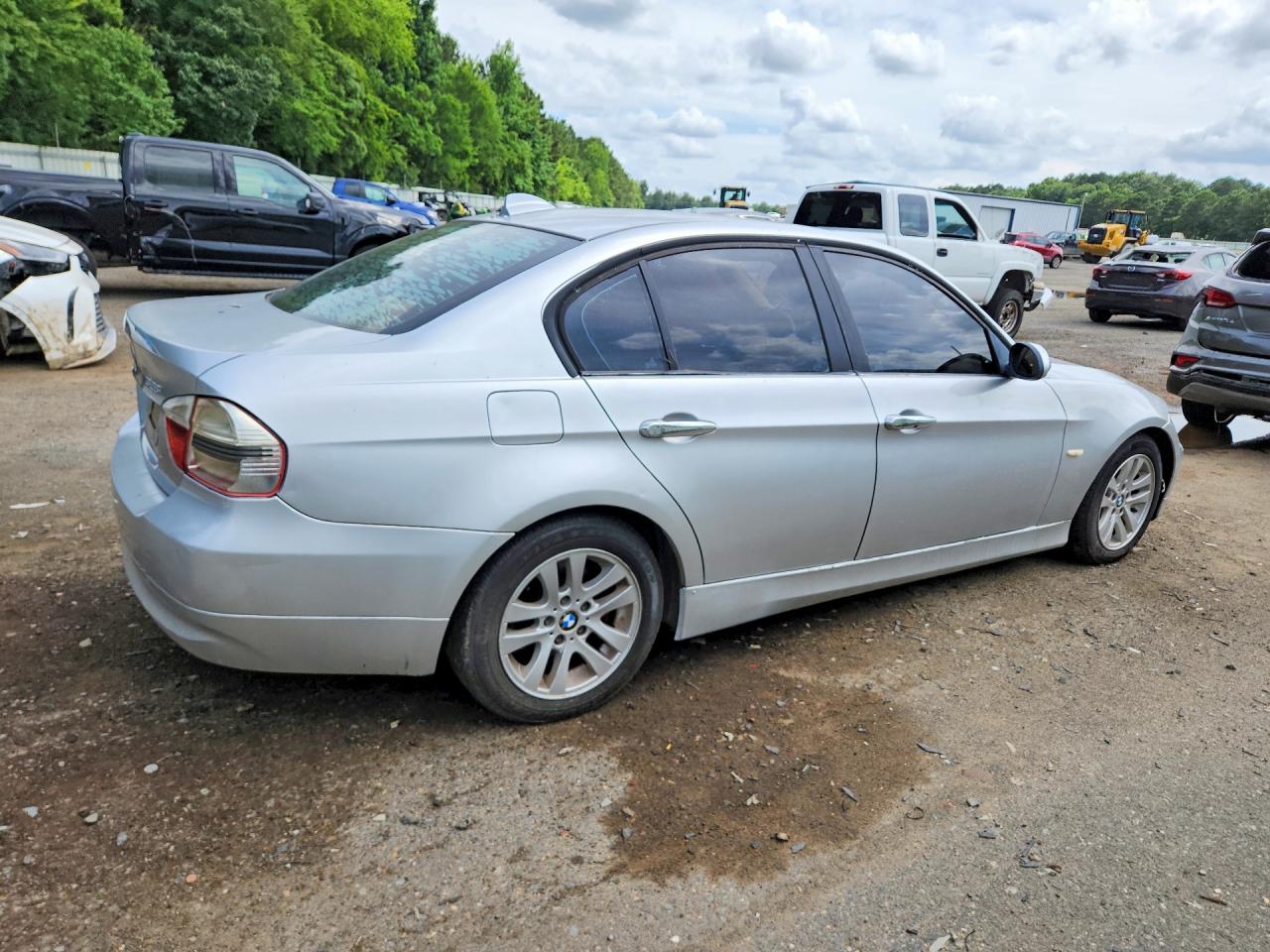 2007 Bmw 328 I Серебряный vin: WBAVA33577KX78366