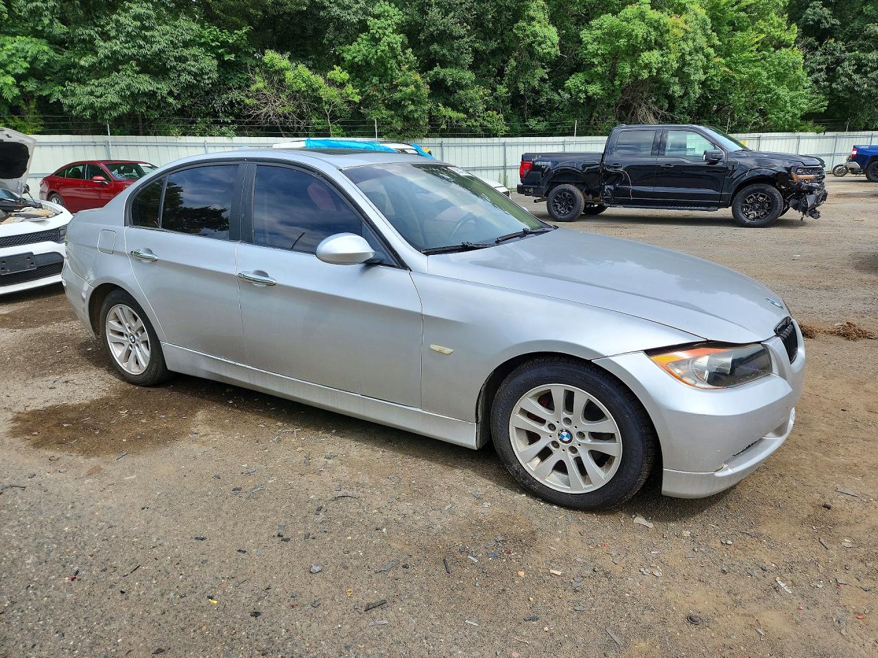 2007 Bmw 328 I Серебряный vin: WBAVA33577KX78366