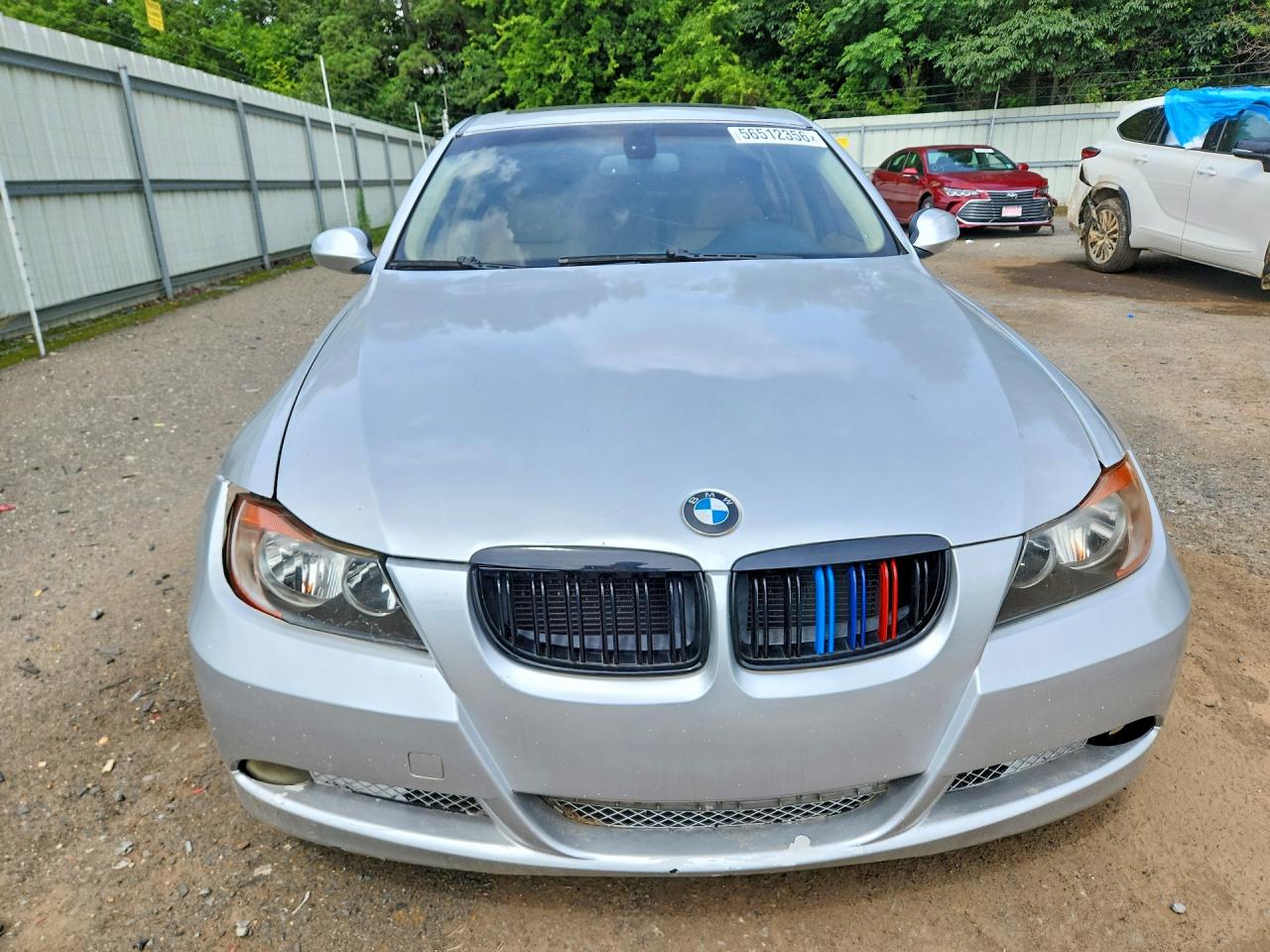 2007 Bmw 328 I Серебряный vin: WBAVA33577KX78366