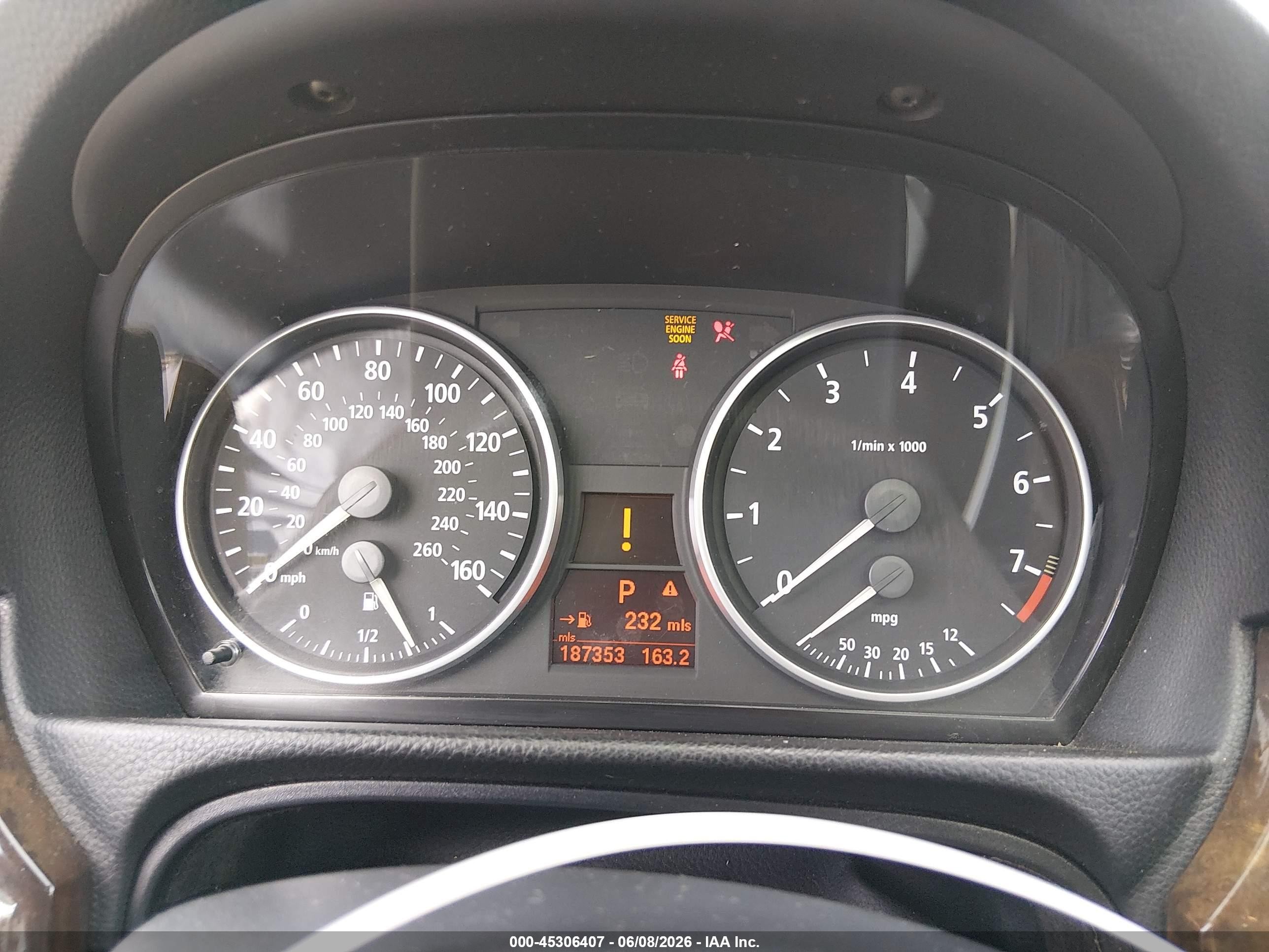 2007 Bmw 328i   Gray vin: WBAVA33587PV63503