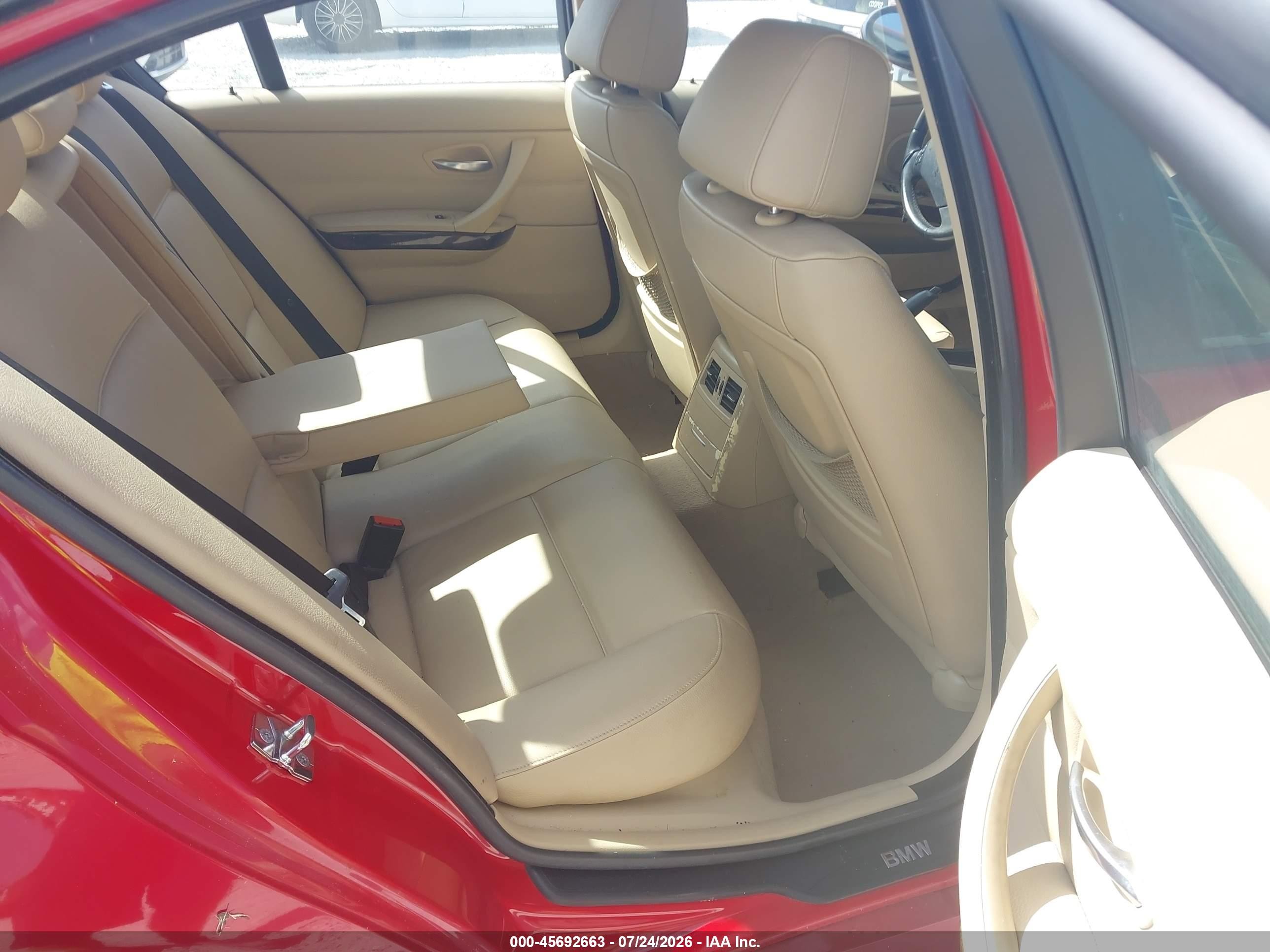 2007 Bmw 328i   Red vin: WBAVA33587PV63677