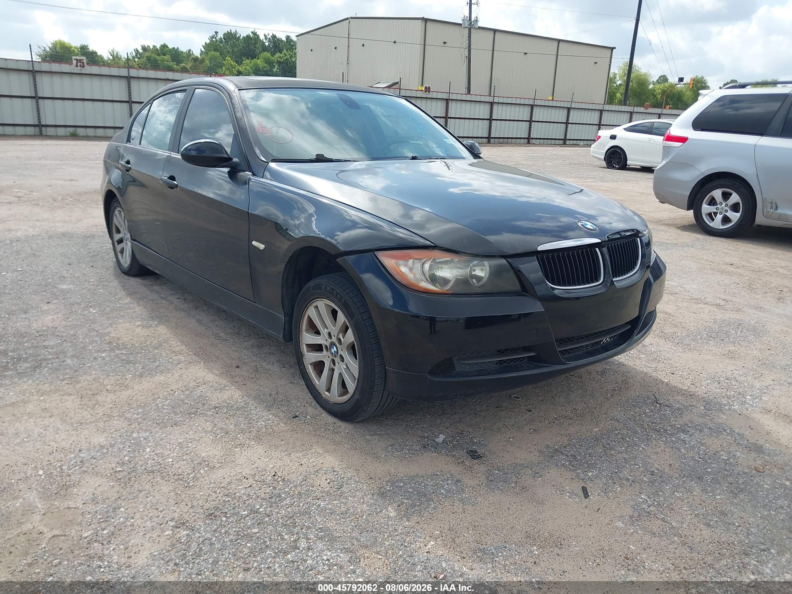 2007 Bmw 328i   Black vin: WBAVA33587PV63985