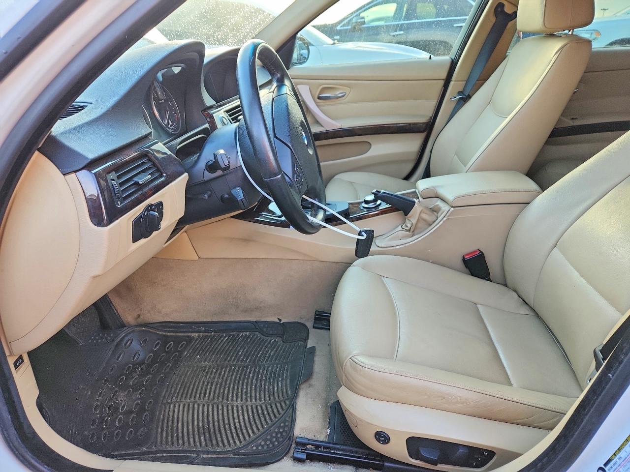 2007 Bmw 328 I White vin: WBAVA33597KX75890