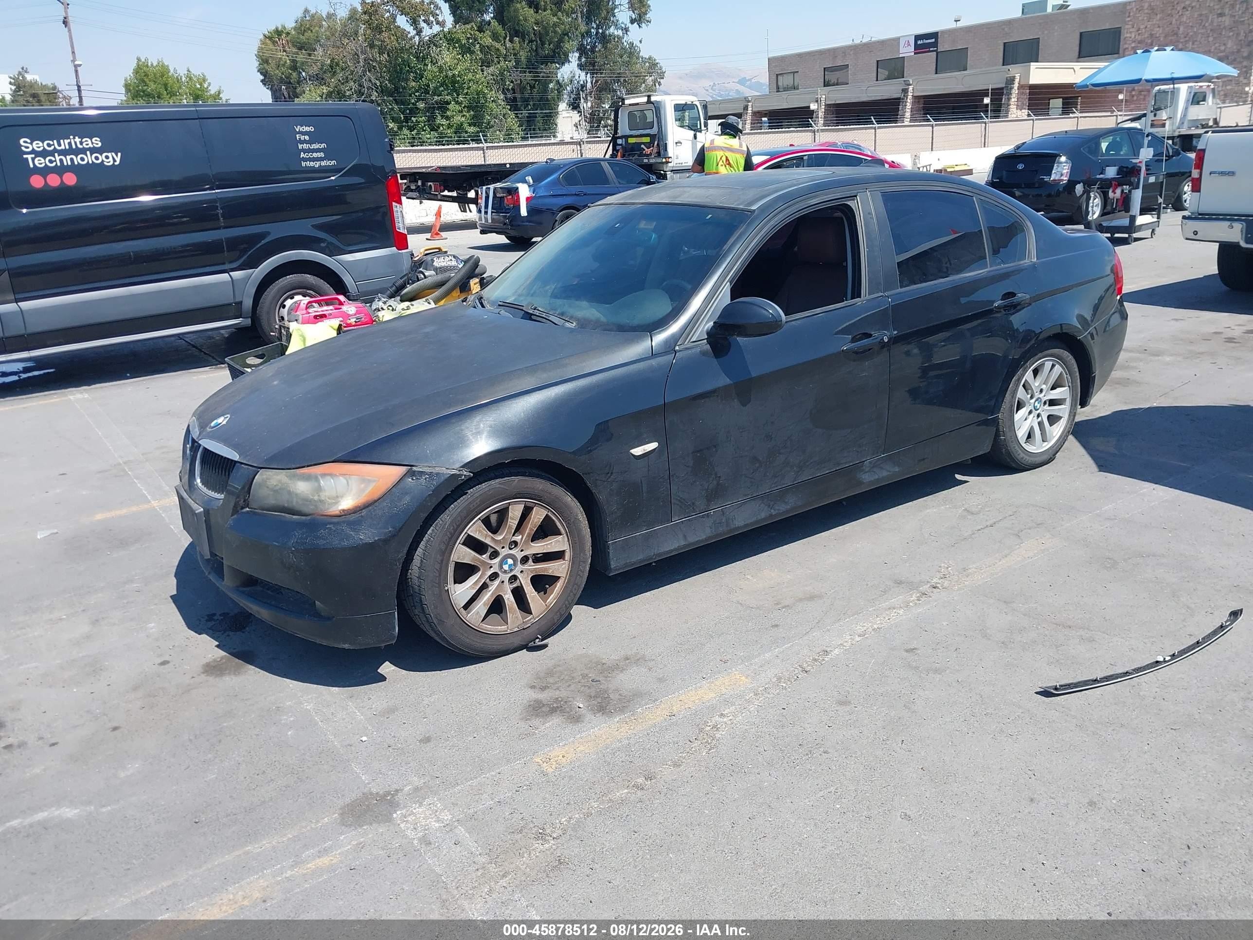 2007 Bmw 328i   Black vin: WBAVA33597PV66765