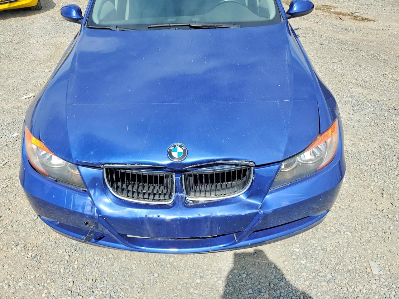 2008 Bmw 328 I Blue vin: WBAVA33598KX87555