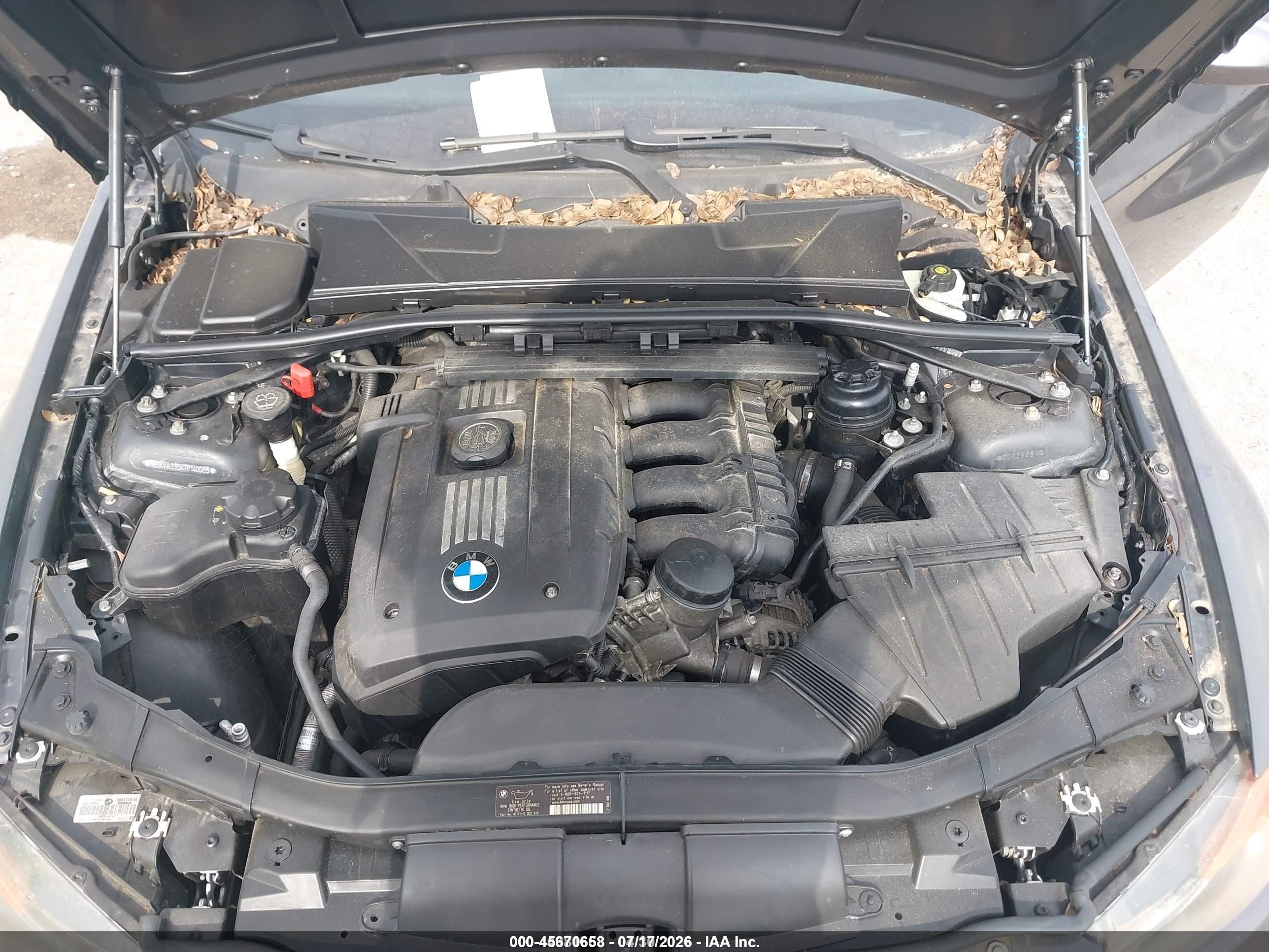 2007 Bmw 328i   Серый vin: WBAVA335X7P140065