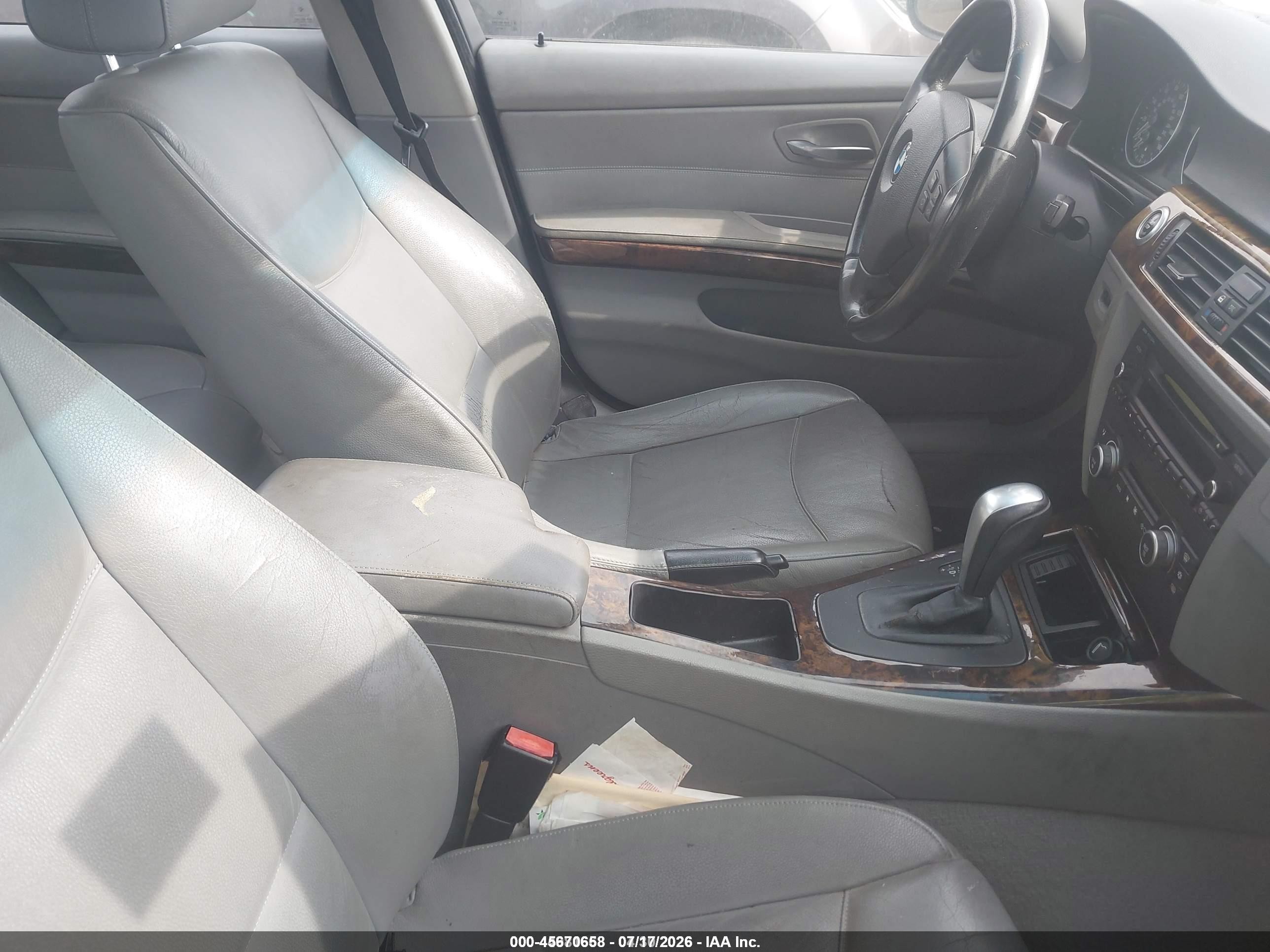 2007 Bmw 328i   Серый vin: WBAVA335X7P140065