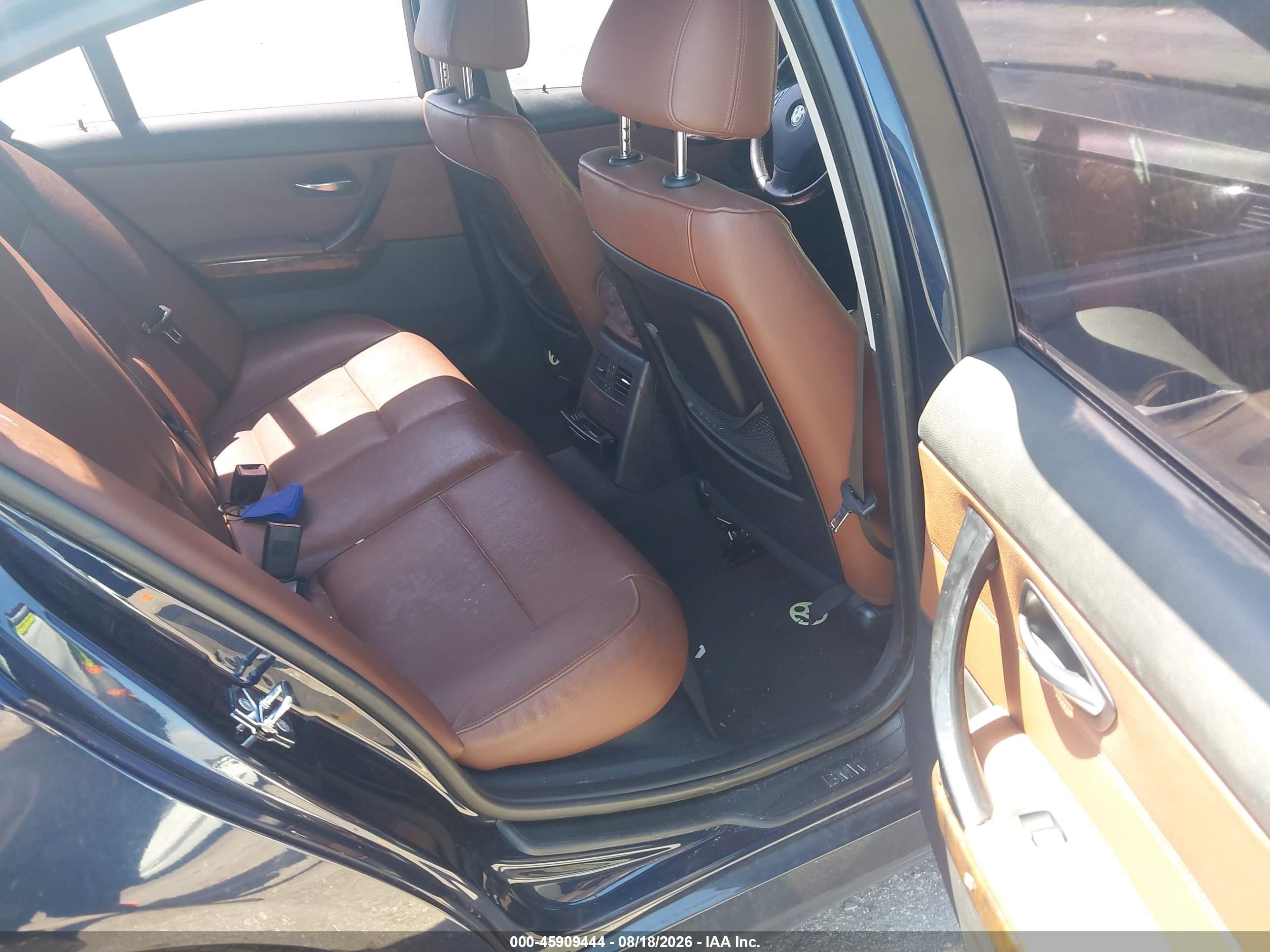 2008 Bmw 328i   Dark Blue vin: WBAVA37518NL45331