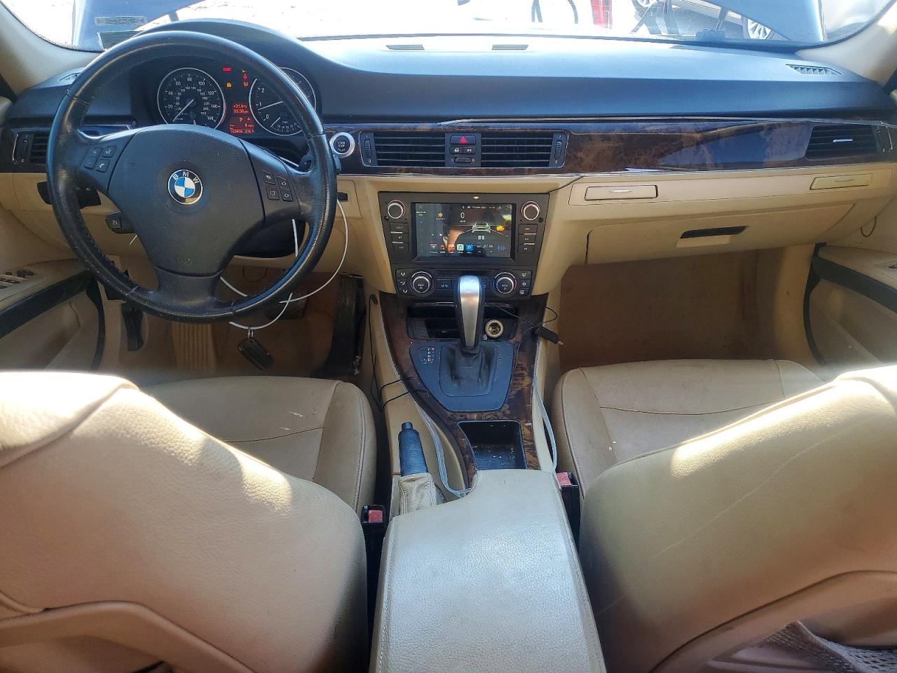 2008 Bmw 328i Black vin: WBAVA37528NL19529