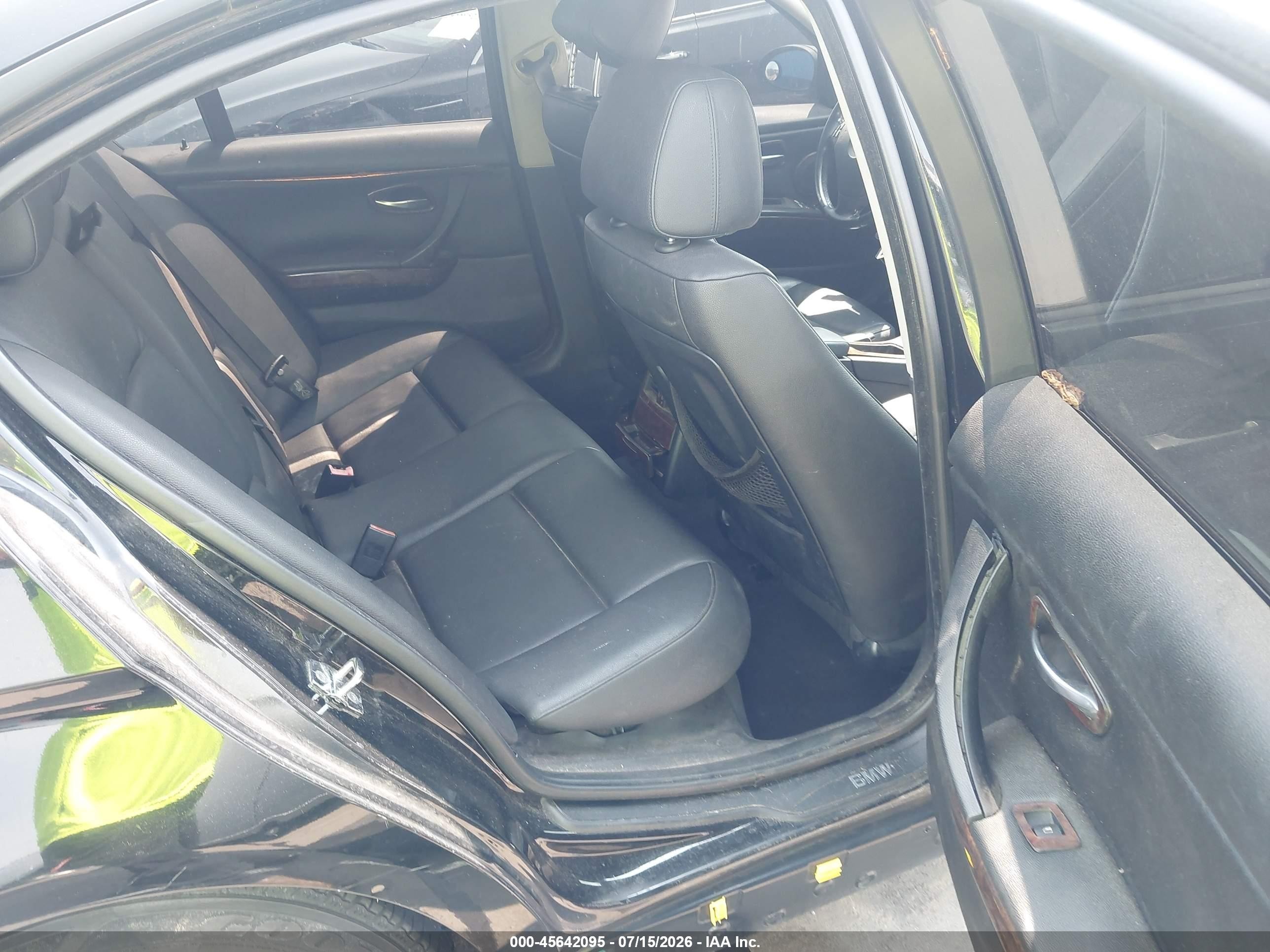 2007 Bmw 328i Black vin: WBAVA37537NE28860