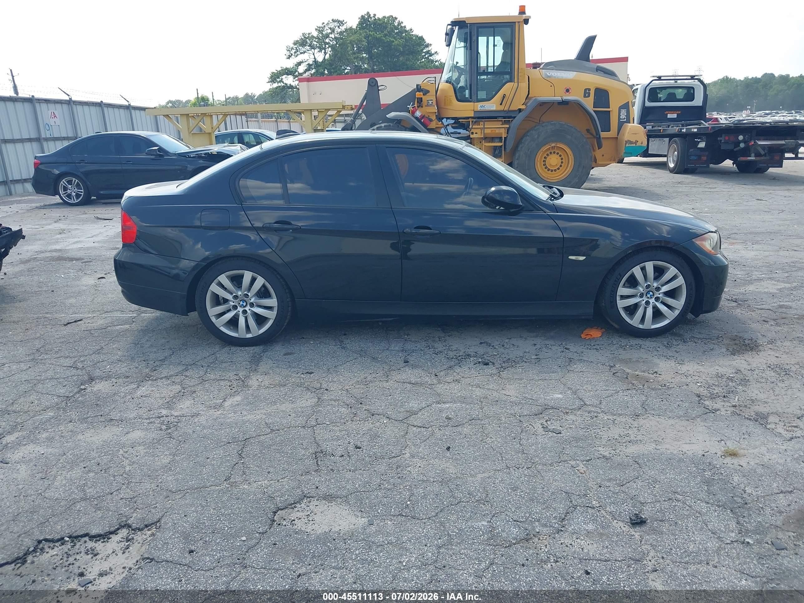 2007 Bmw 328i   Black vin: WBAVA37537NL16024
