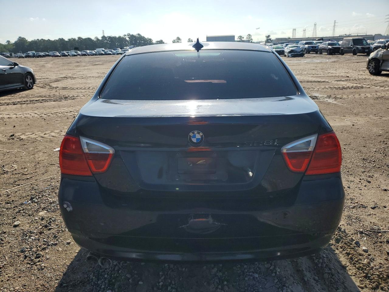 2008 Bmw 328 I Blue vin: WBAVA37538NL17983
