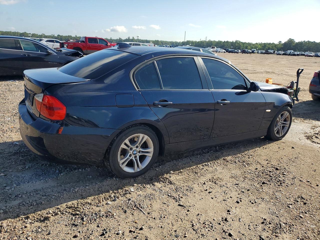 2008 Bmw 328 I Blue vin: WBAVA37538NL17983