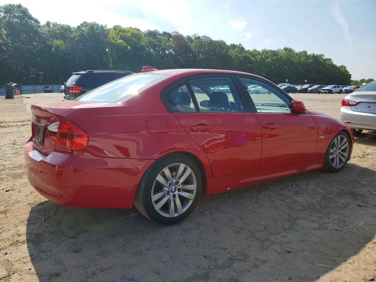 2007 Bmw 328 I Red vin: WBAVA37547NL16680