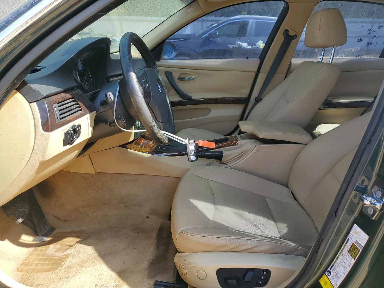 2008 Bmw 328 I Green vin: WBAVA37568NL53506