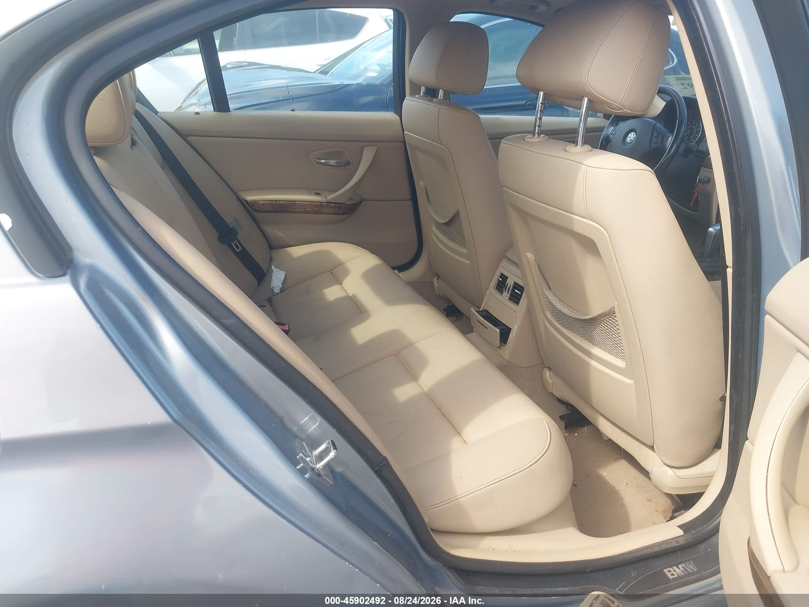 2007 Bmw 328 I Light Blue vin: WBAVA37577NL11327