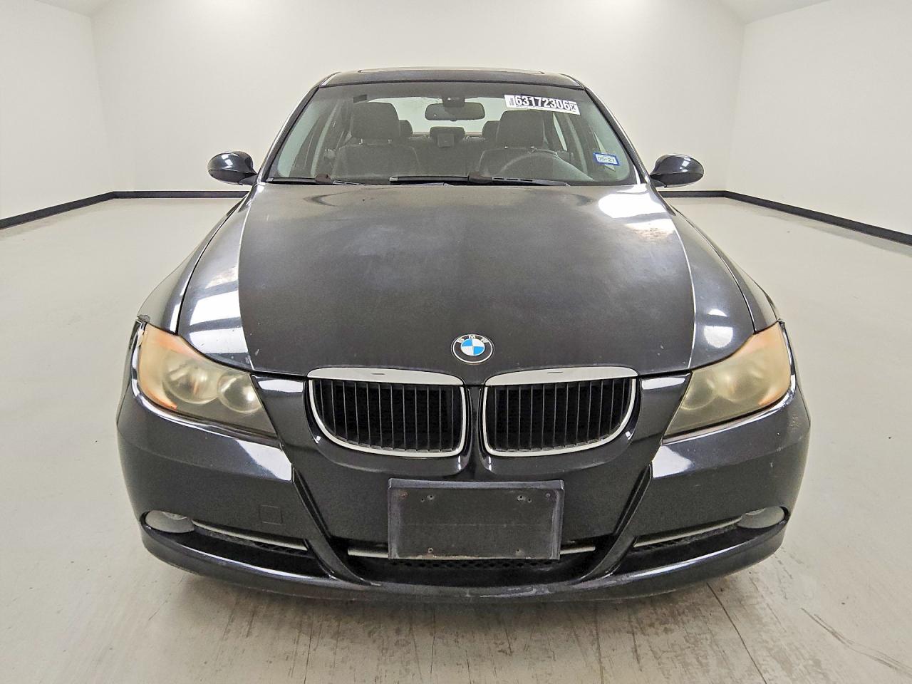 2008 Bmw 328 I Black vin: WBAVA37578NL56169