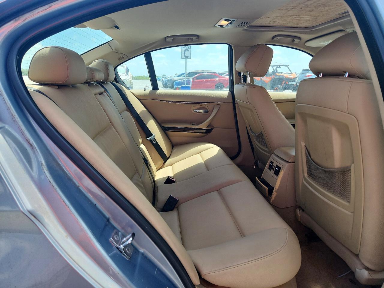 2007 Bmw 328 I Blue vin: WBAVA37587NL11000