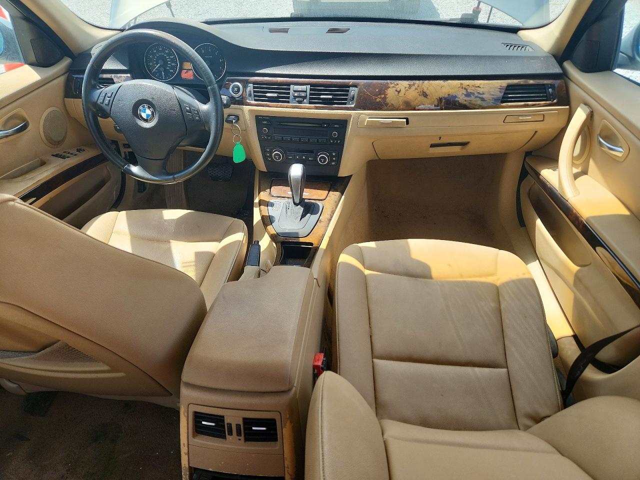 2007 Bmw 328 I Blue vin: WBAVA37587NL11000