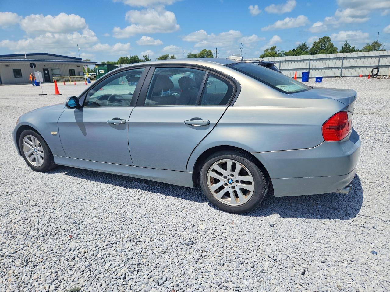 2007 Bmw 328 I Blue vin: WBAVA37587NL11000