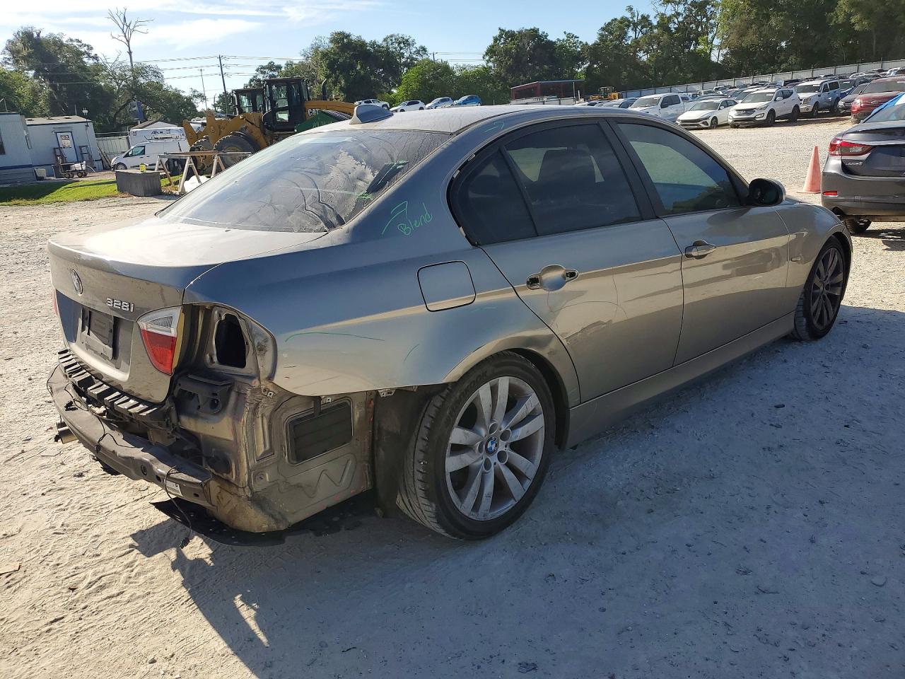 2008 Bmw 328 I Brown vin: WBAVA37598NL58621