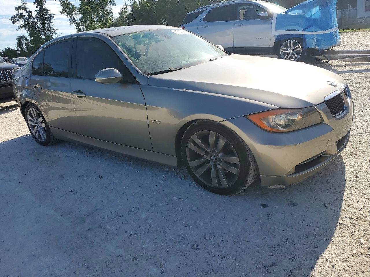 2008 Bmw 328 I Brown vin: WBAVA37598NL58621