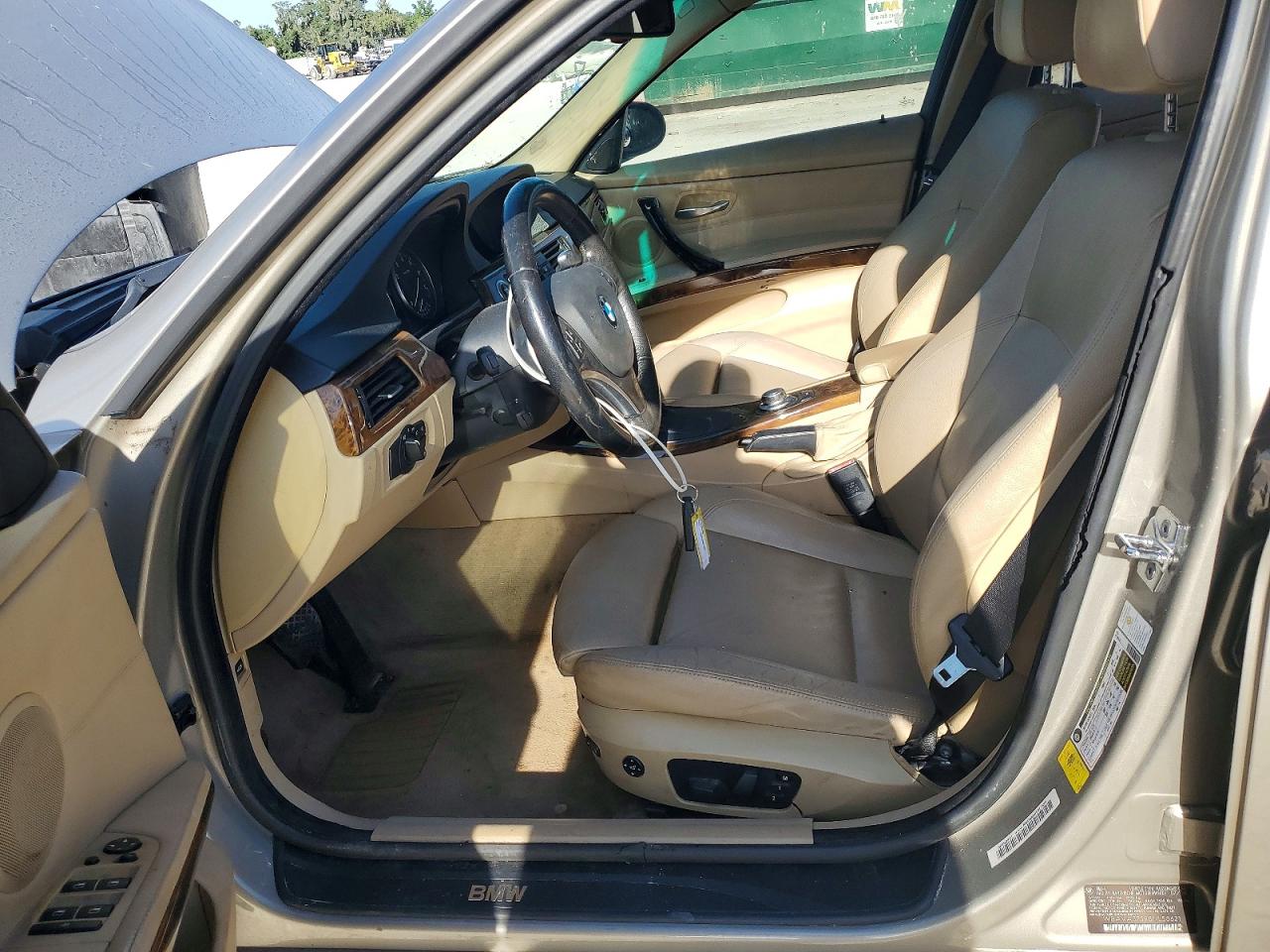 2008 Bmw 328 I Brown vin: WBAVA37598NL58621
