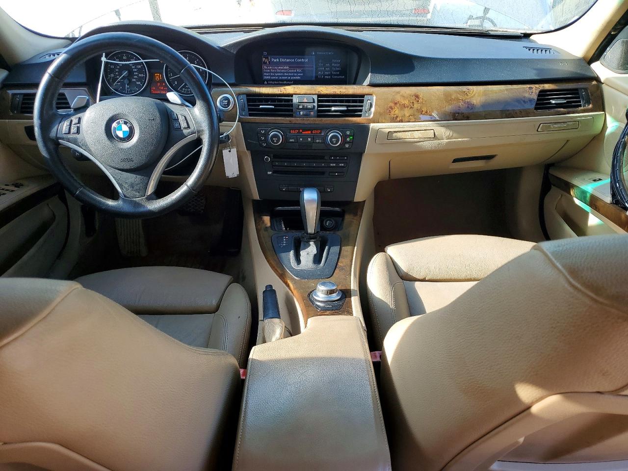 2008 Bmw 328 I Brown vin: WBAVA37598NL58621
