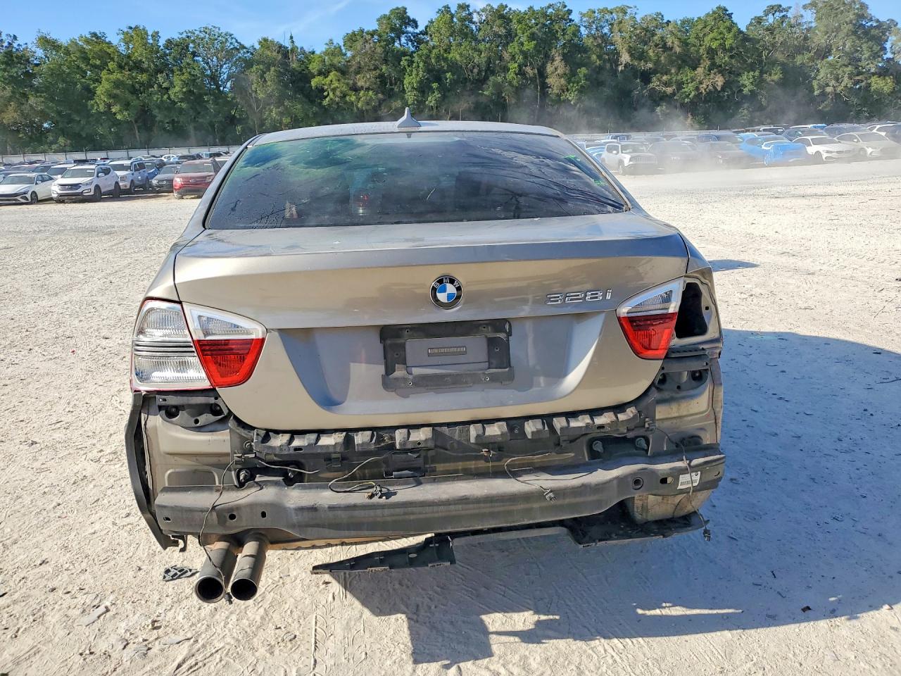 2008 Bmw 328 I Brown vin: WBAVA37598NL58621