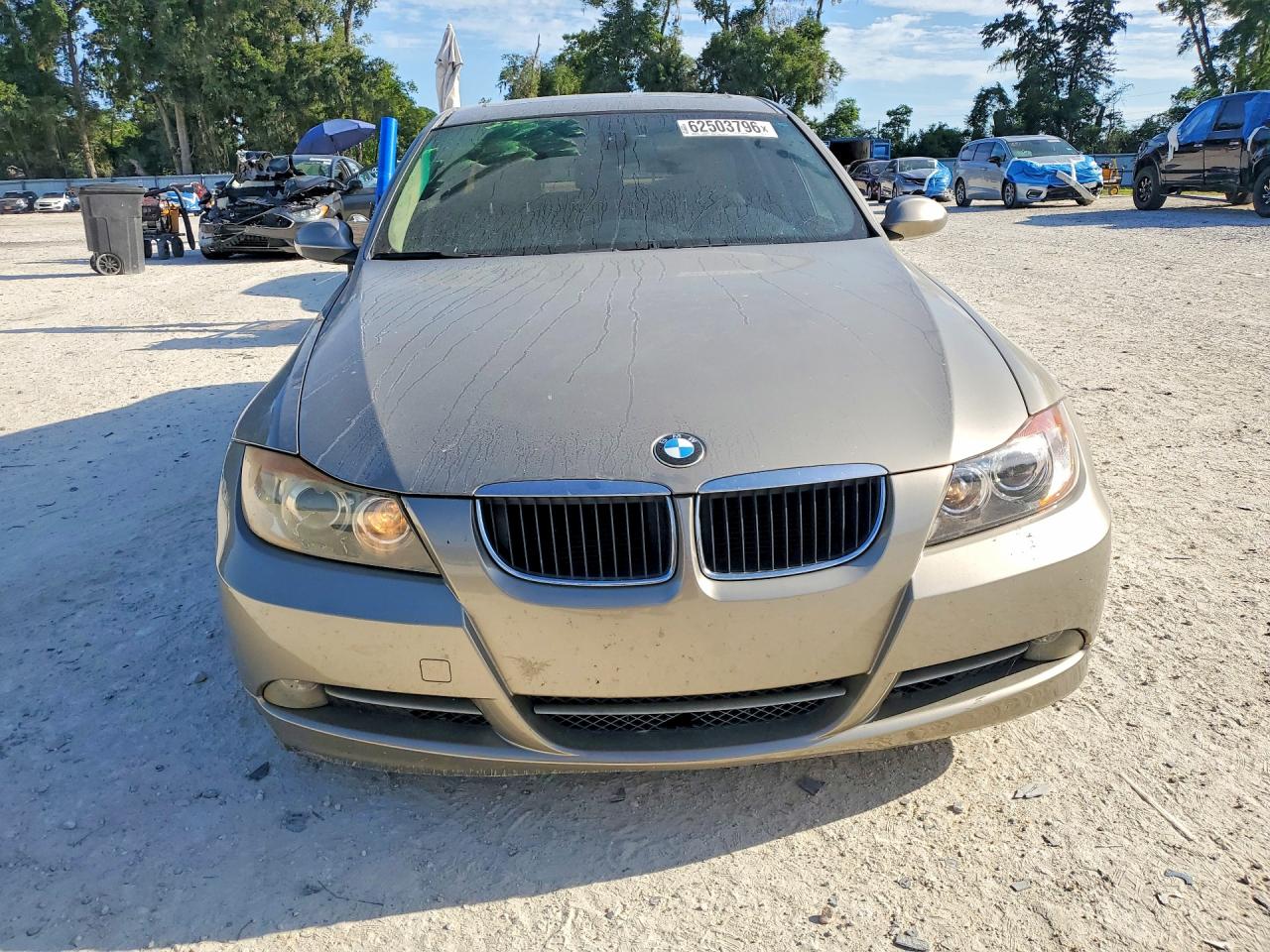 2008 Bmw 328 I Brown vin: WBAVA37598NL58621