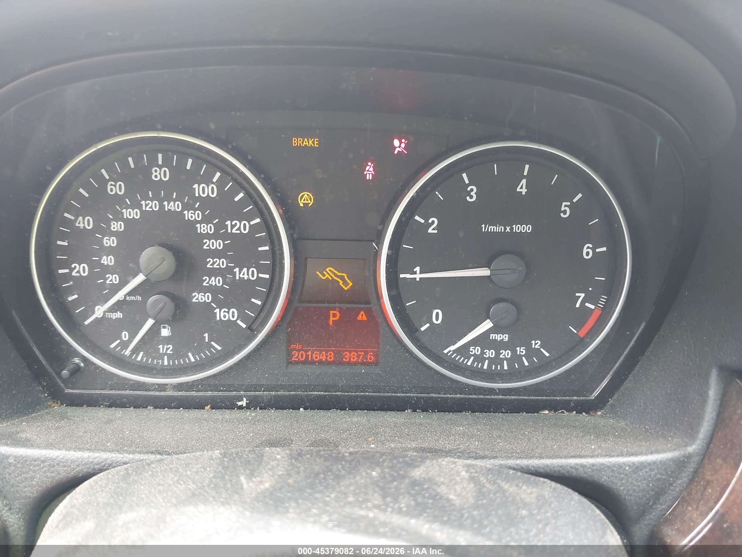 2007 Bmw 328i   Silver vin: WBAVA375X7NL17283