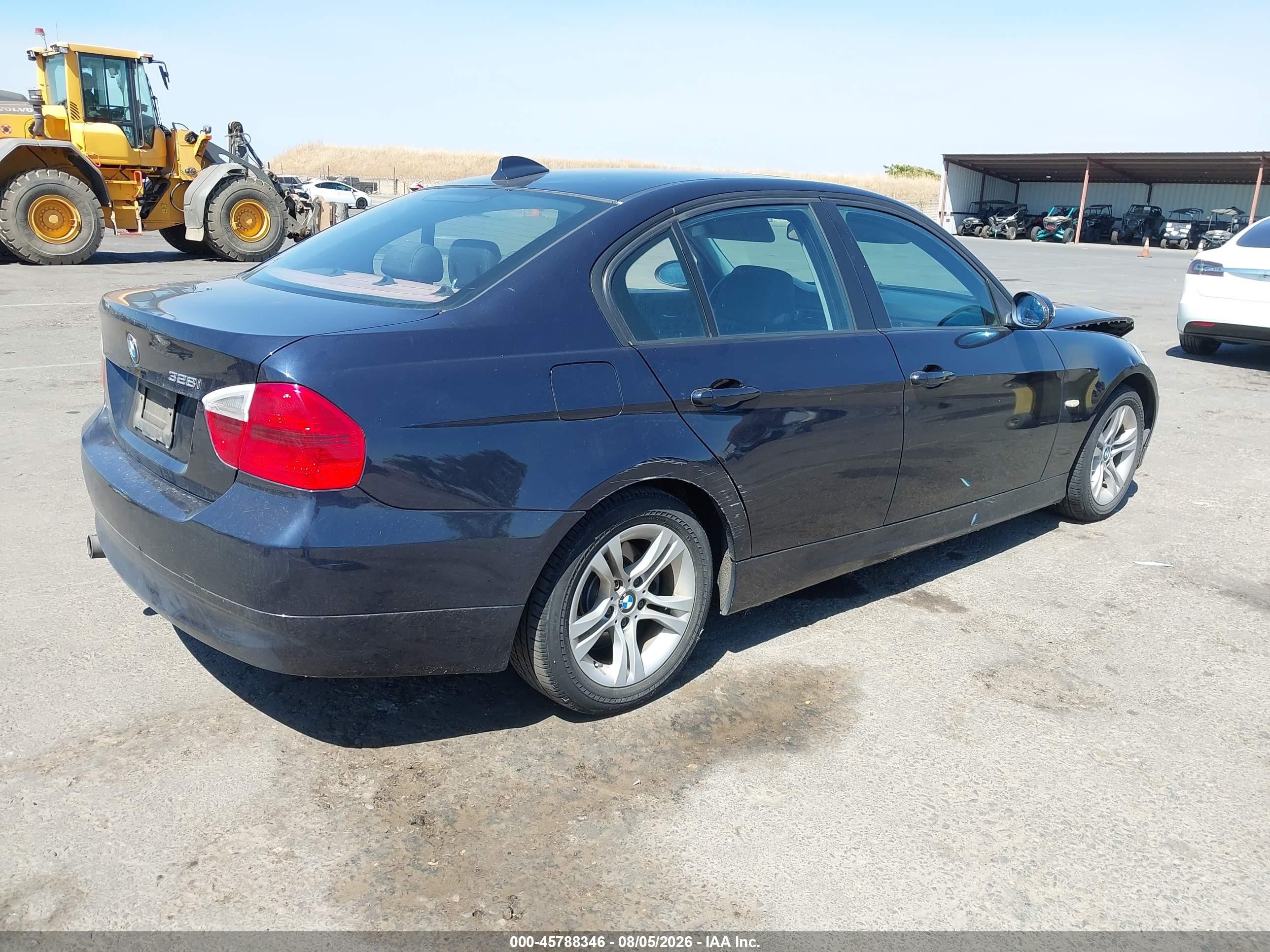 2008 Bmw 328i   Black vin: WBAVA375X8NL50138